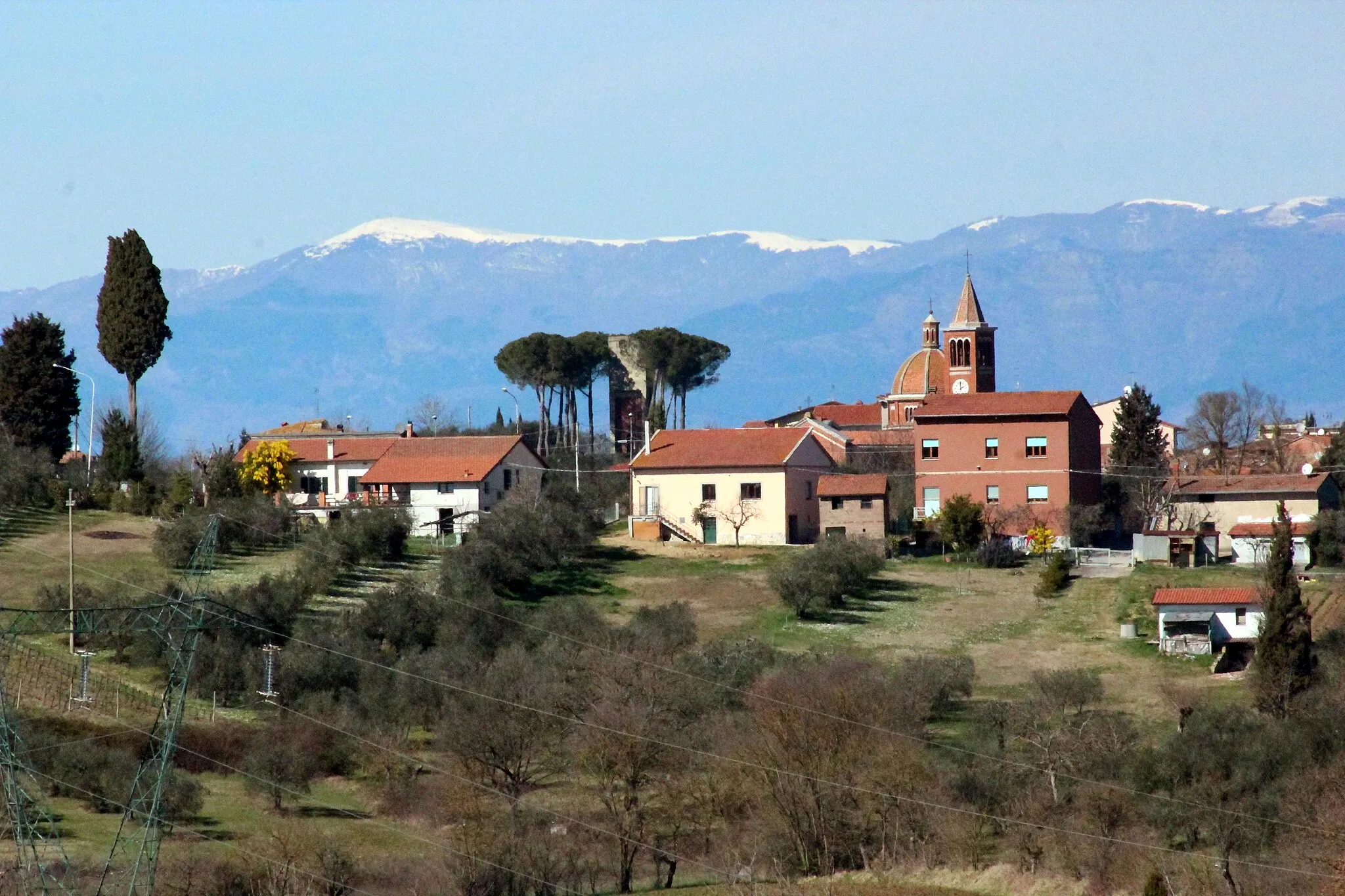 Photo showing: Pozzo della Chiana, hamlet of Foiano della Chiana, Valdichiana, Province of Arezzo, Tuscany, Italy
