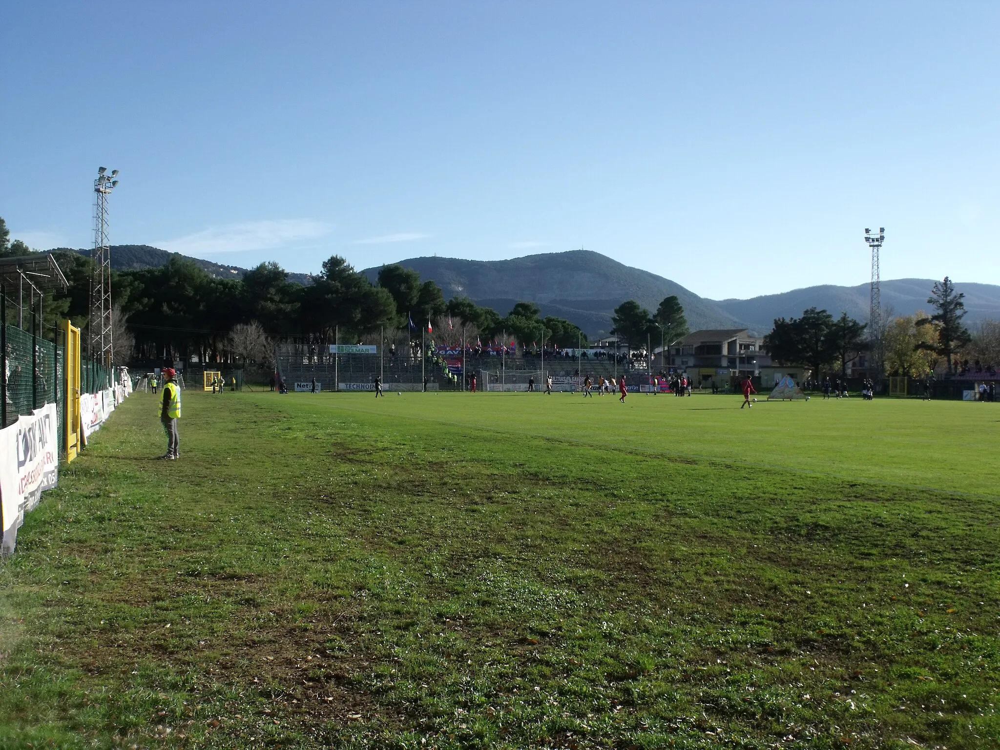 Photo showing: Stadium Romeo Malservisi in Bagno di Gavorrano (US Gavorrano), Game against Robur Siena (2-2)