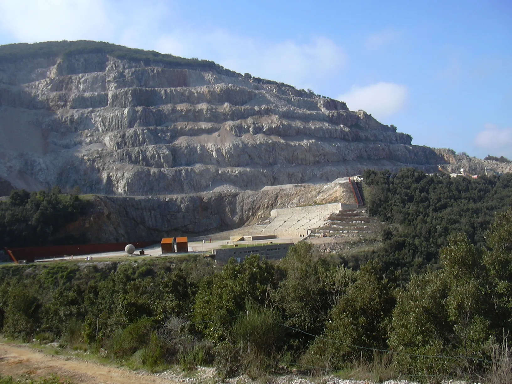 Photo showing: Gavorrano/Tuscany, open-air theatre in abandonned mine