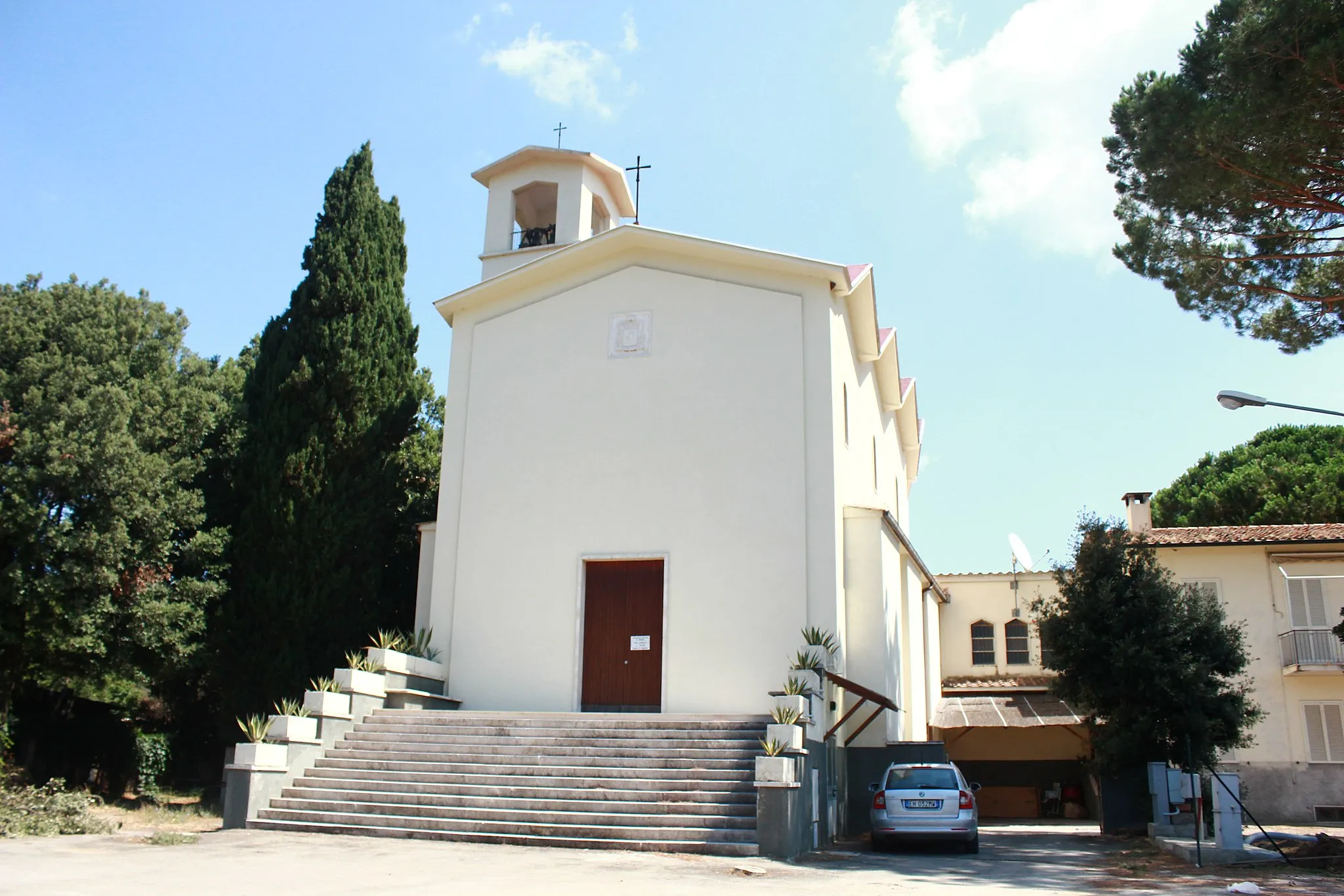 Photo showing: Church of Madonna del Rosario in Pian d'Alma, province of Grosseto, Tuscany