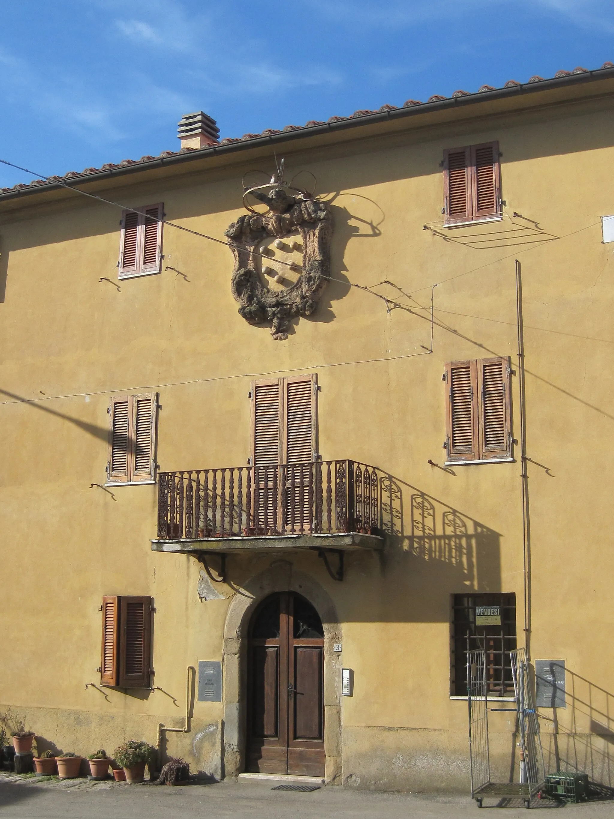 Photo showing: Palazzo dei Ministri in Valpiana, Grosseto.