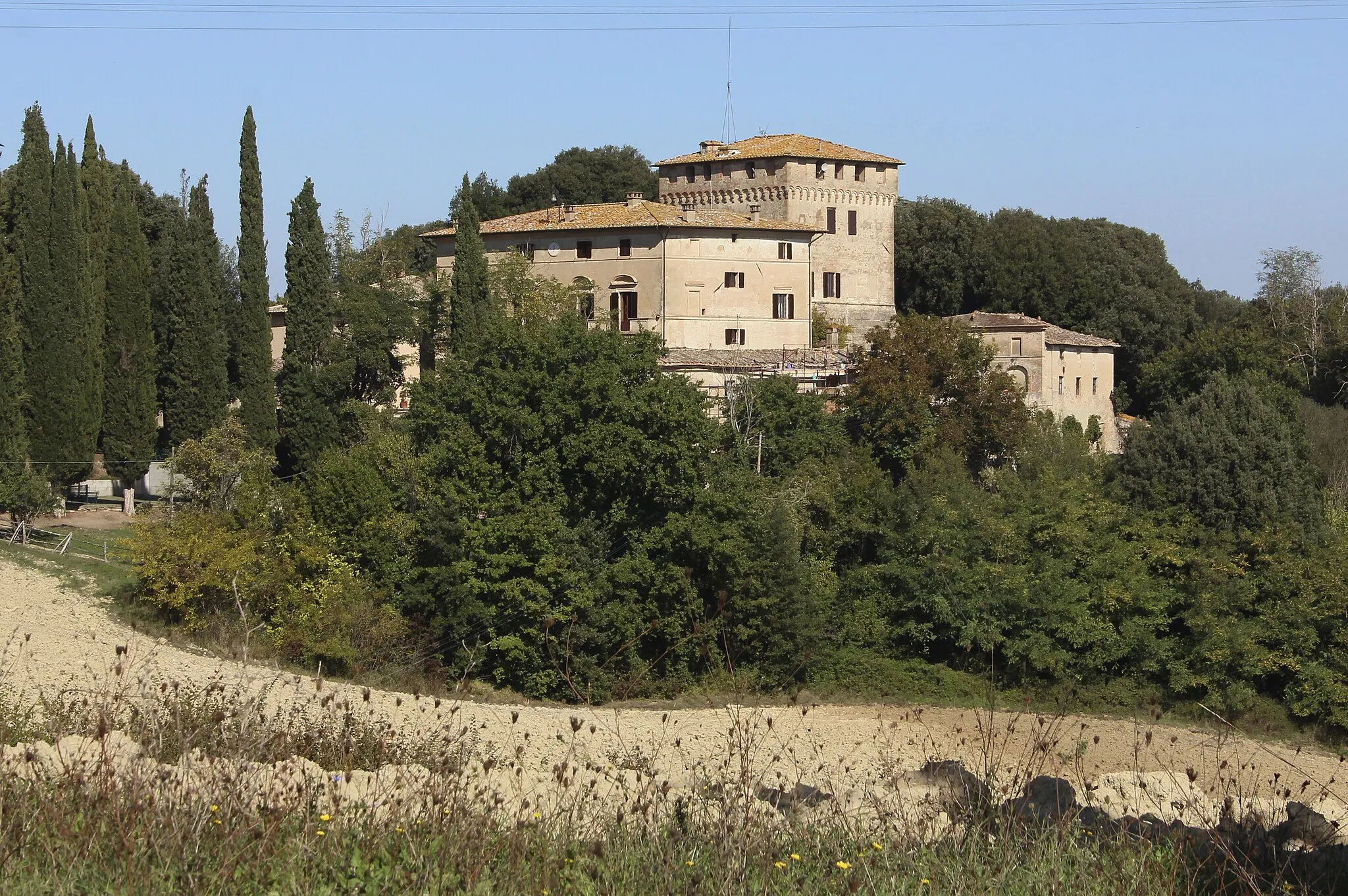 Photo showing: Castelnuovo Tancredi, village (località) in the Territory of Buonconvento, Province of Siena, Tuscany, Italy
