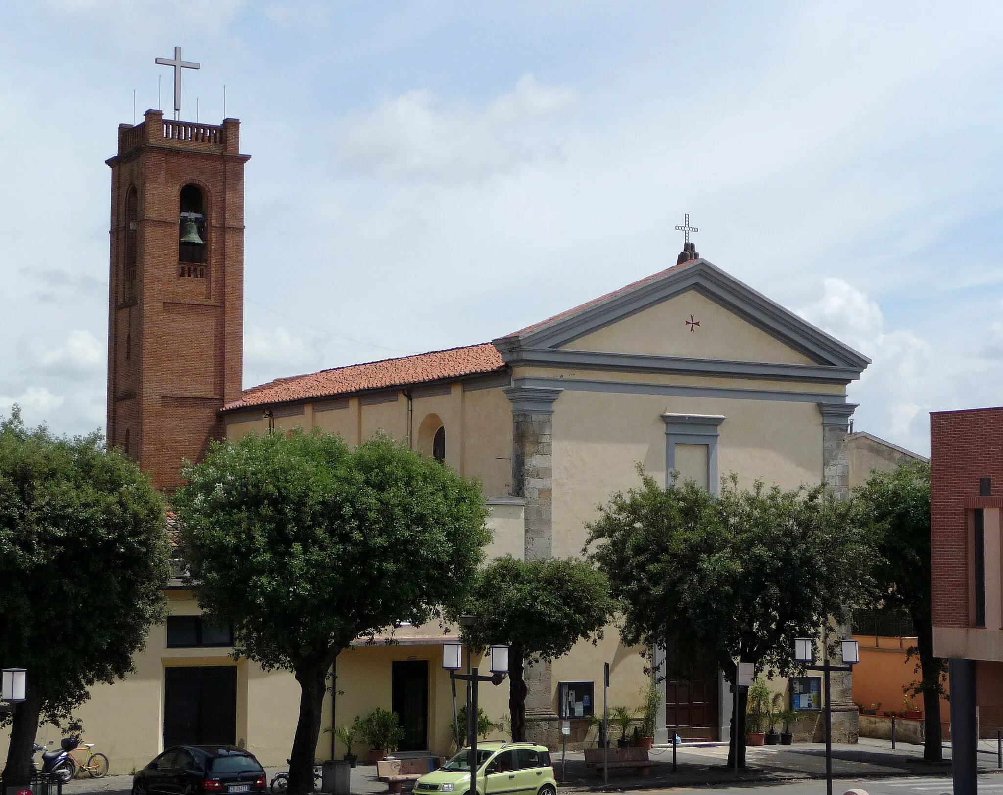 Photo showing: Church "Santi Ippolito e Cassiano", Riglione, Pisa, Italy
