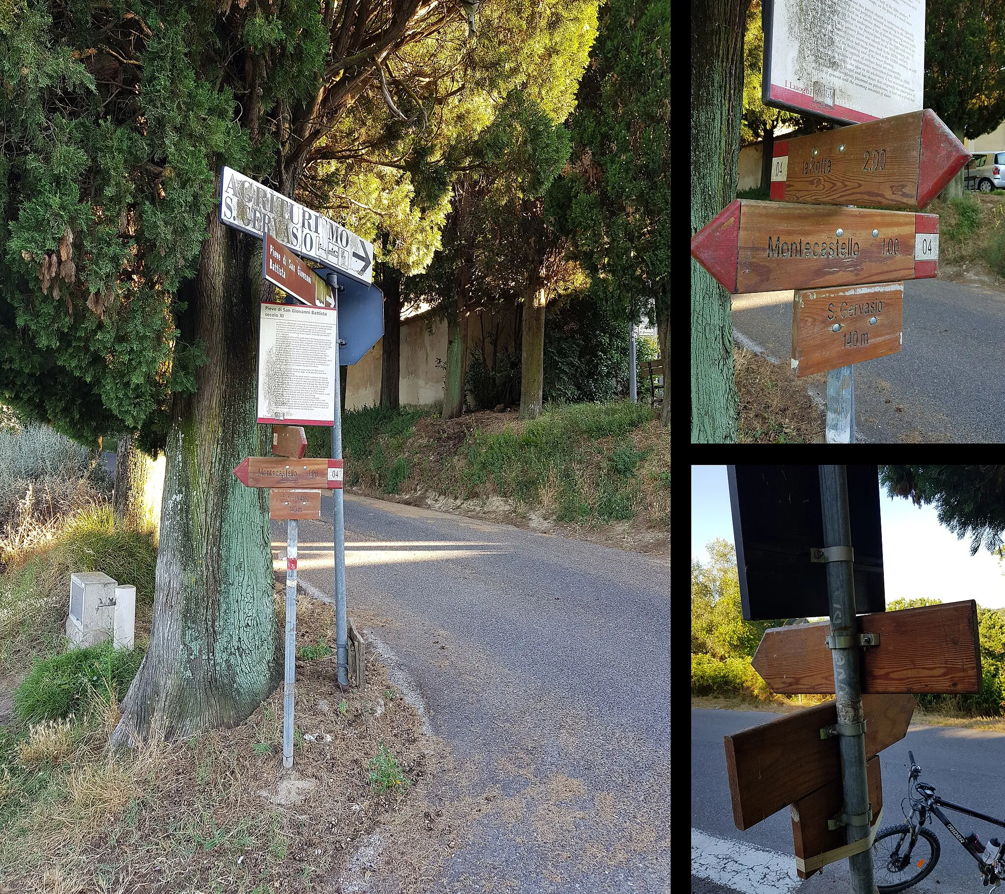 Photo showing: Guidepost