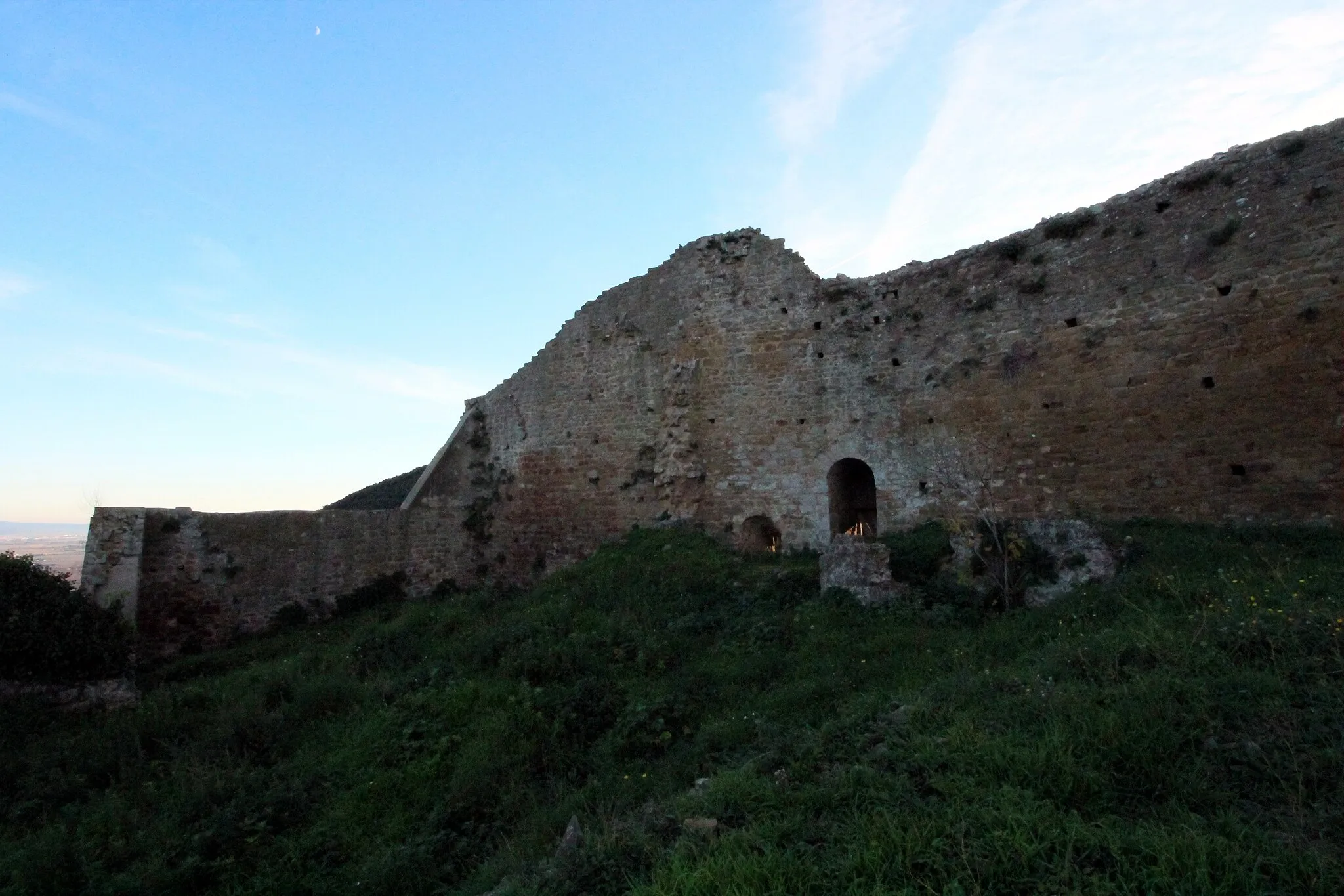 Photo showing: Castle Rocca Aldobrandesca in Buriano, hamlet of Castiglione della Pescaia, Maremma, Province of Grosseto, Tuscany, Italy