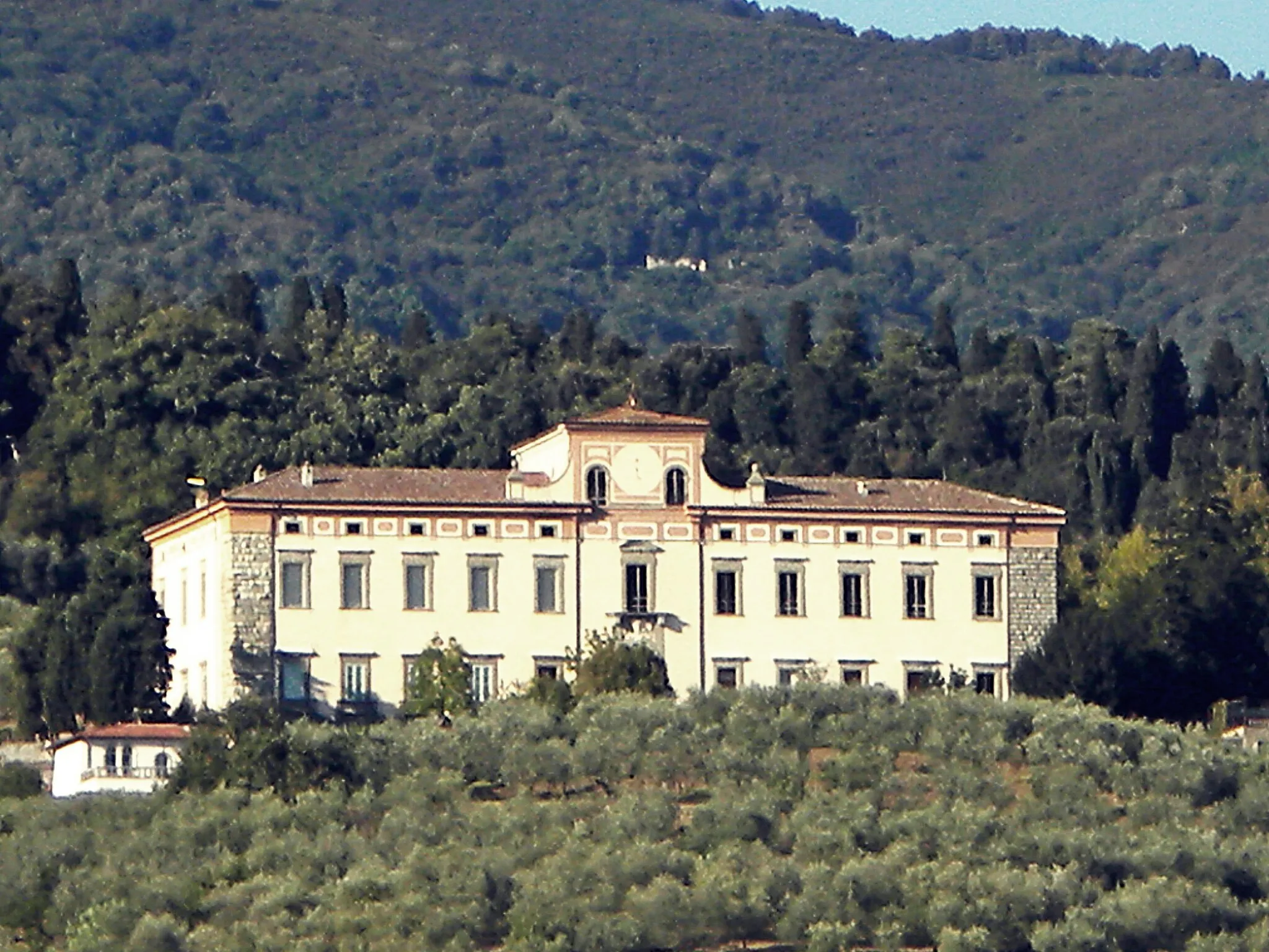 Photo showing: villa del Barone