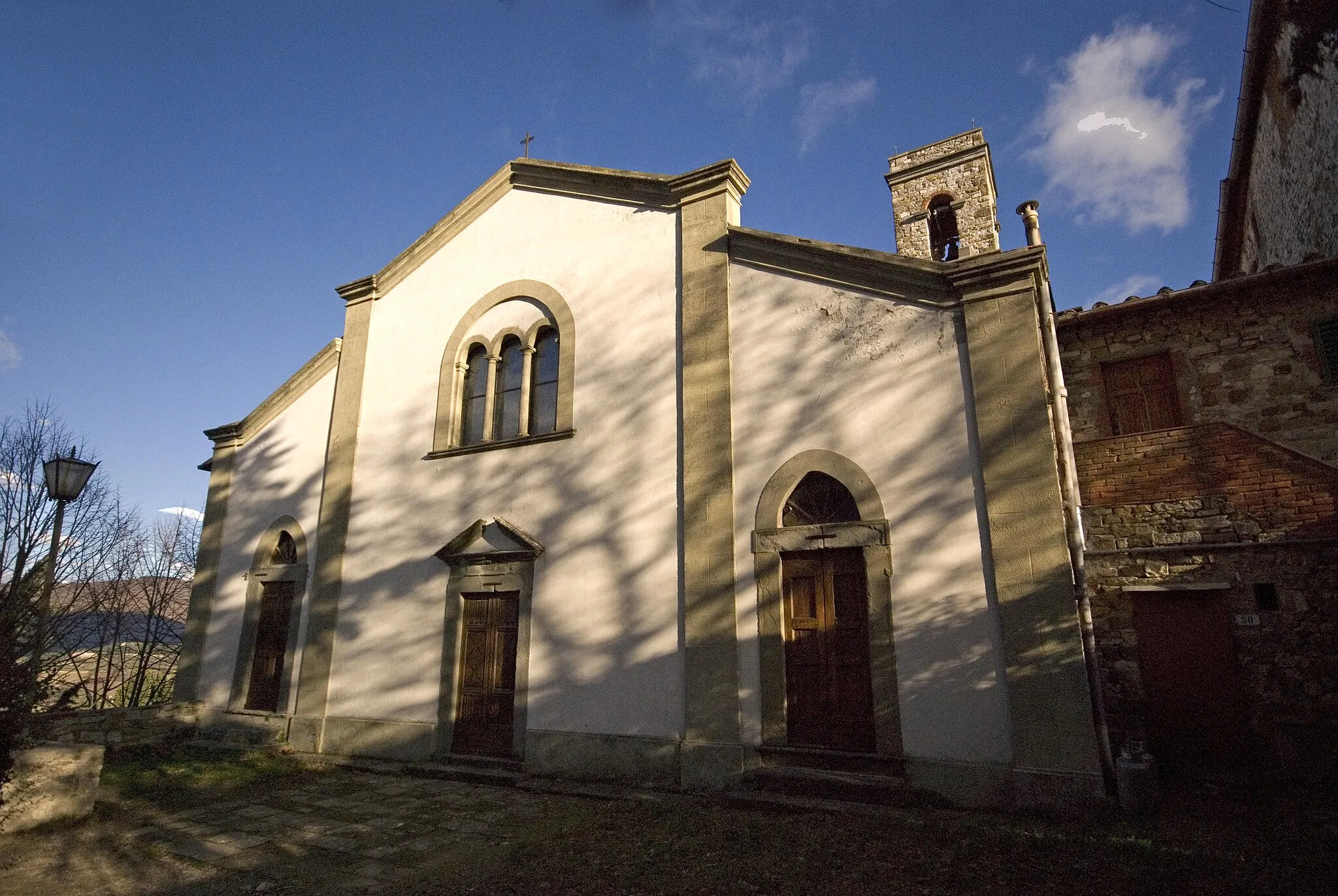 Photo showing: Chiesa di Santo Stefano a Montefioralle (Greve in Chianti)