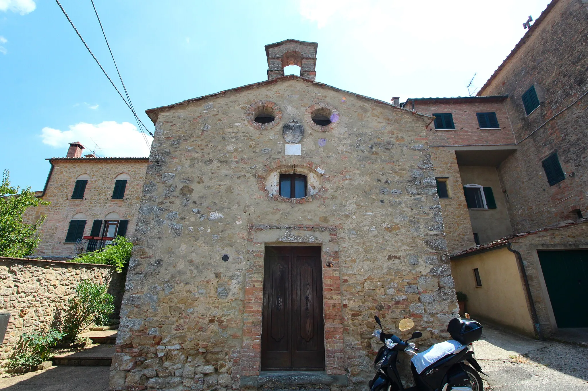 Photo showing: Church Sant'Andrea Zoerardo, Montebradoni, village in the territory of Volterra, Province of Pisa, Tuscany, Italy