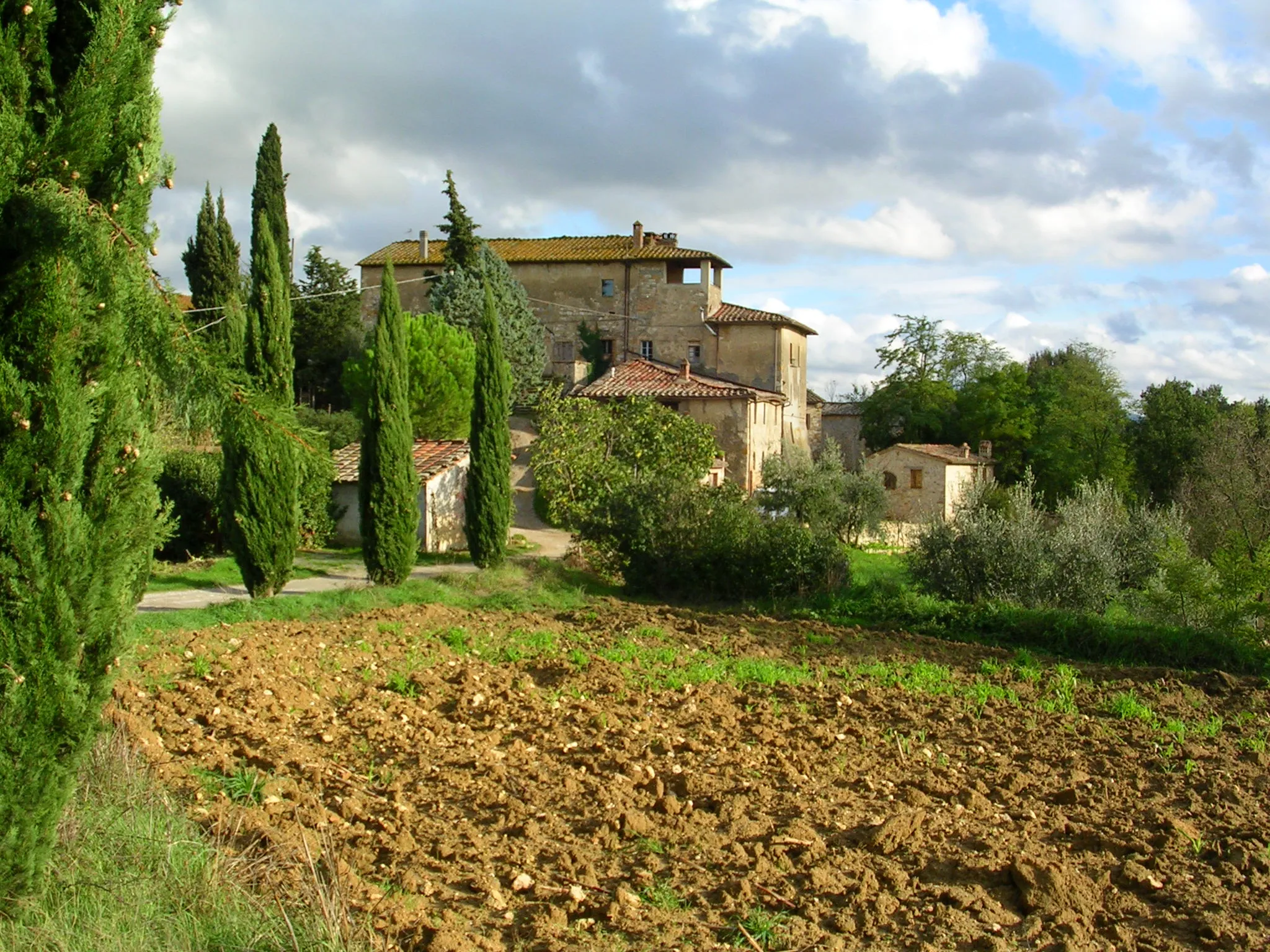 Photo showing: Photos of Montegabbro, village of Colle di Val d'Elsa in the province of Siena, taken by road to town