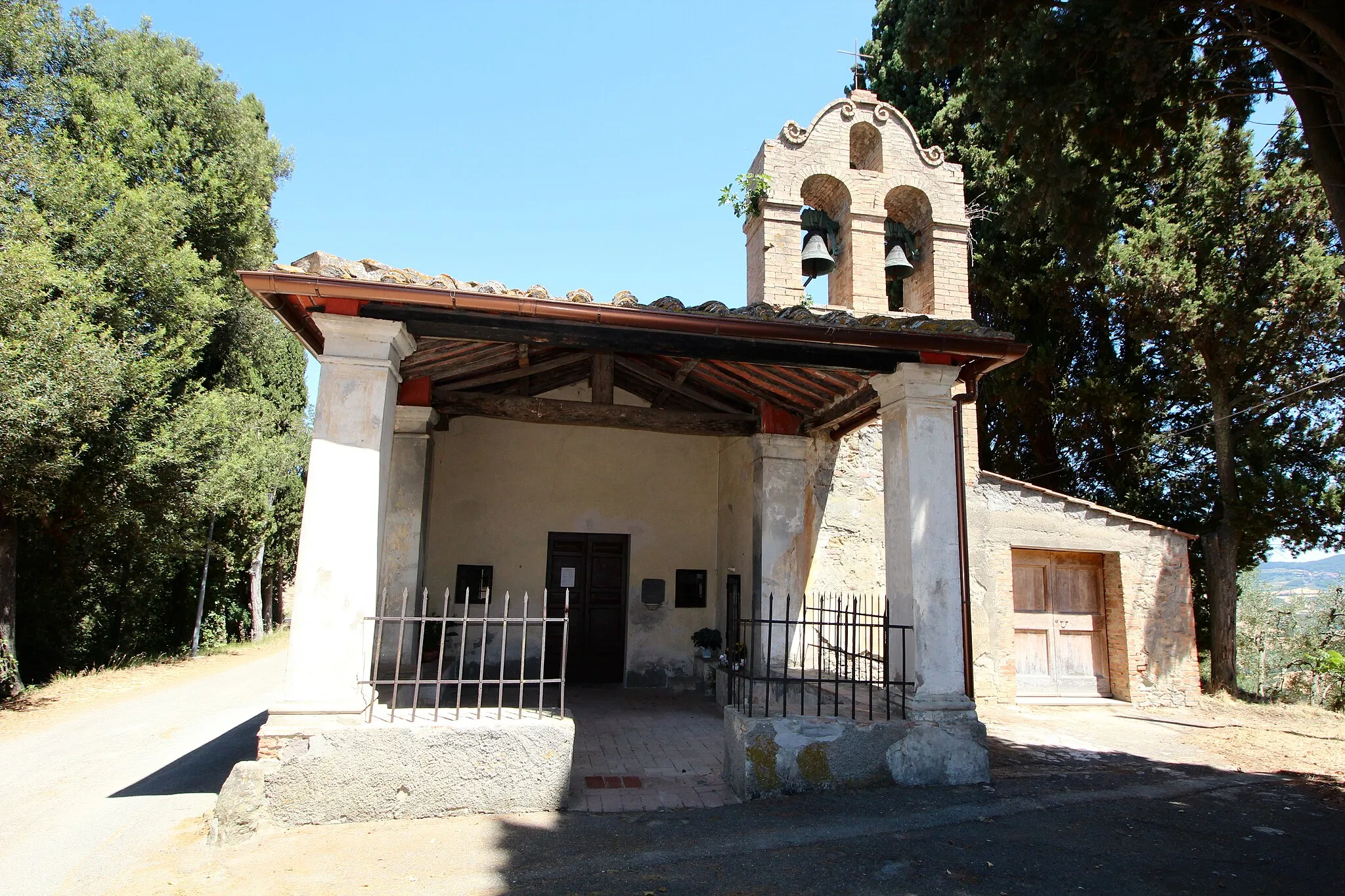Photo showing: Oratory/Church Madonna della Neve, Villamagna, Volterra, Province of Pisa, Tuscany, Italy