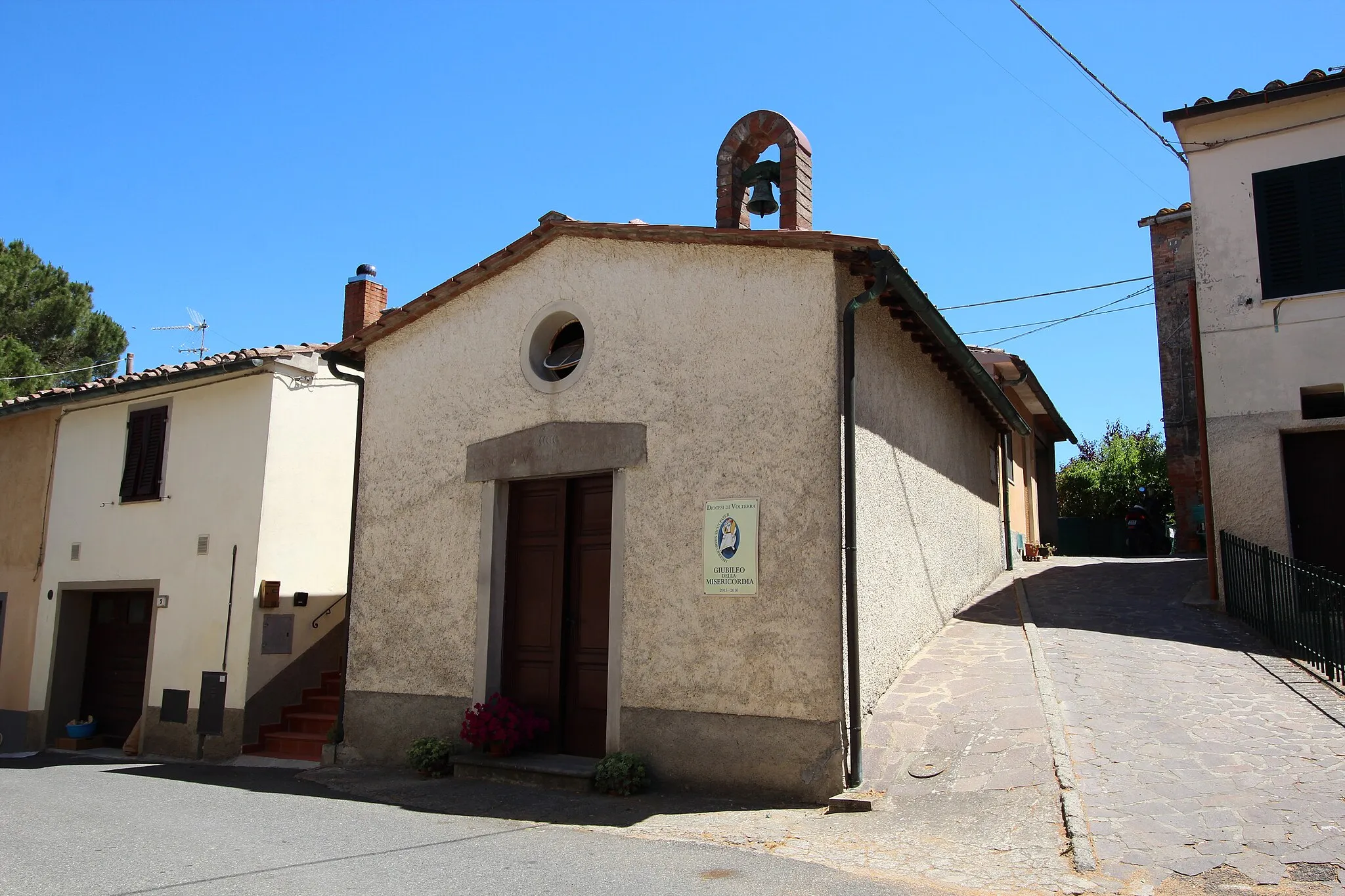 Photo showing: Oratory/Church Sant’Antonio Abate, Villamagna, Volterra, Province of Pisa, Tuscany, Italy