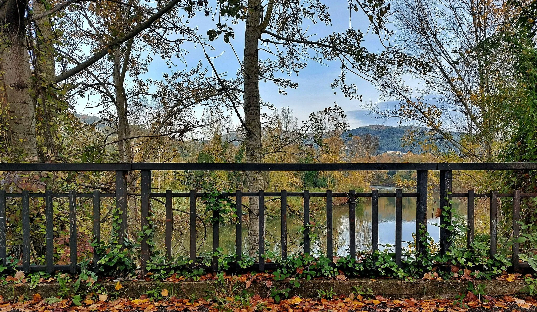 Photo showing: Walk on the Arno river in autumn - Vallina Bagno a Ripoli (Fi)