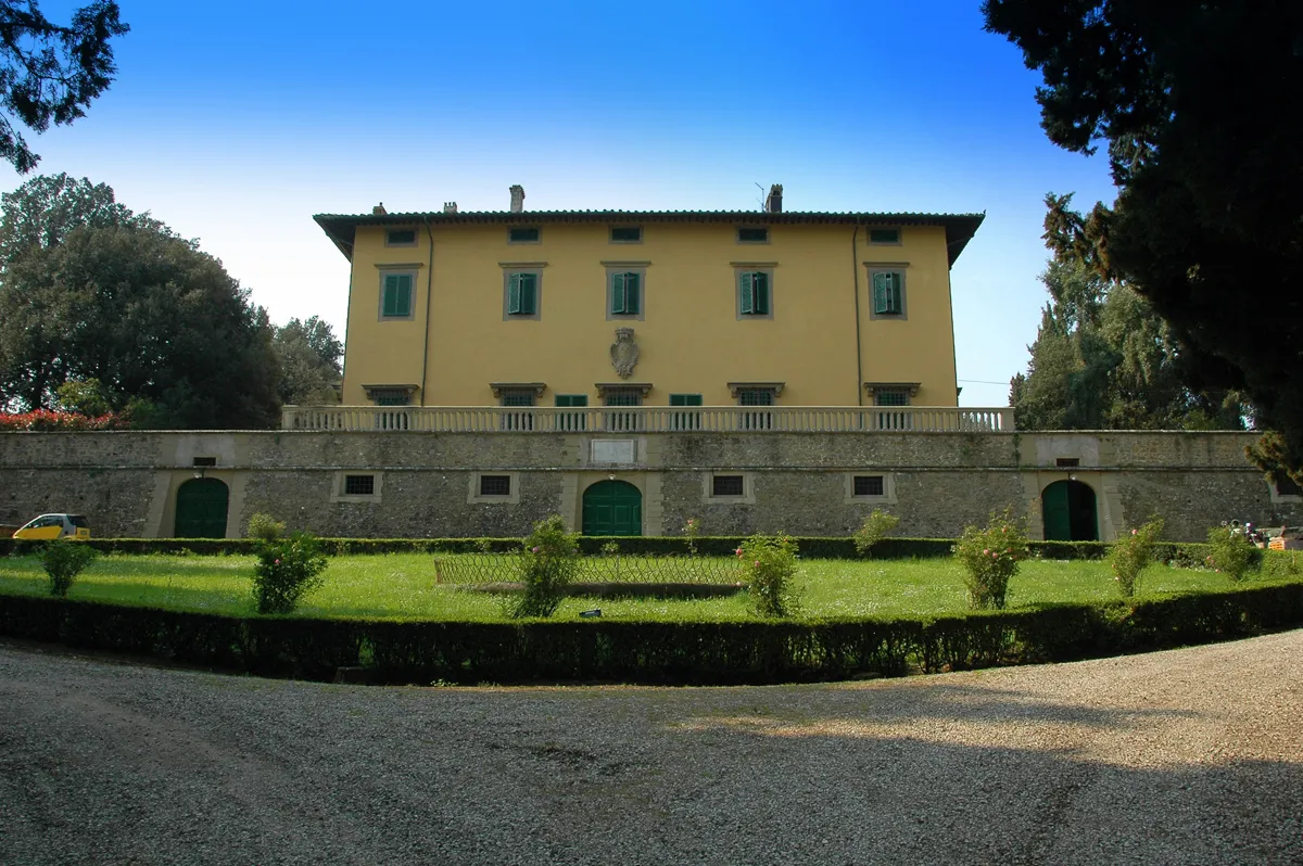 Photo showing: A front view of Villa Pandolfini in Lastra a Signa (Florence).