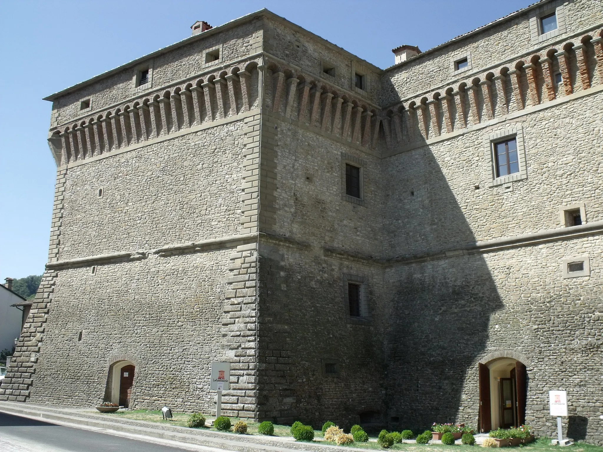 Photo showing: Palazzo Alidosi in Castel del Rio, Province of Bologna, Emilia-Romagna, Italy