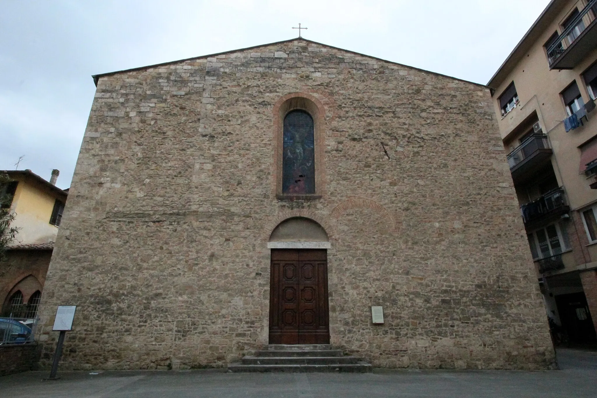 Photo showing: Church San Lorenzo, Center of Poggibonsi, Province of Siena, Tuscany, Italy