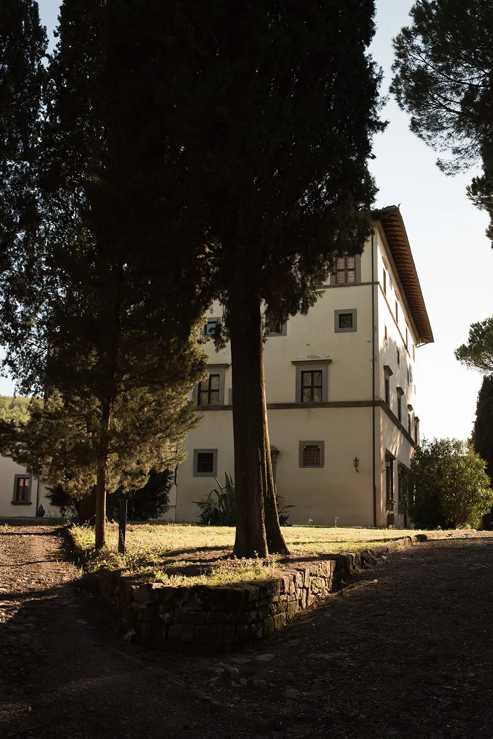 Photo showing: Villa of Casignano, Casignano, Scandicci, Florence, Italy. Entrance.