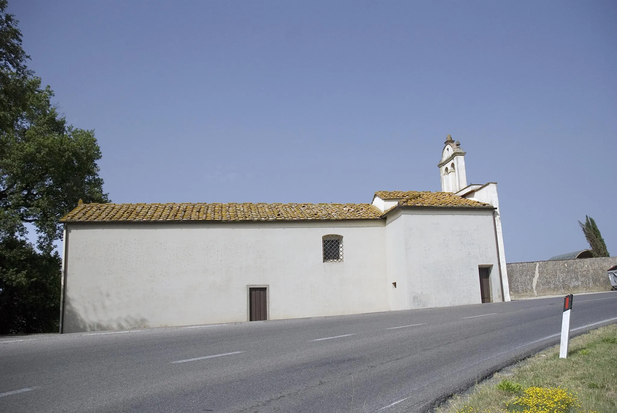 Photo showing: Chiesa situata presso il cimitero di Cerbaia