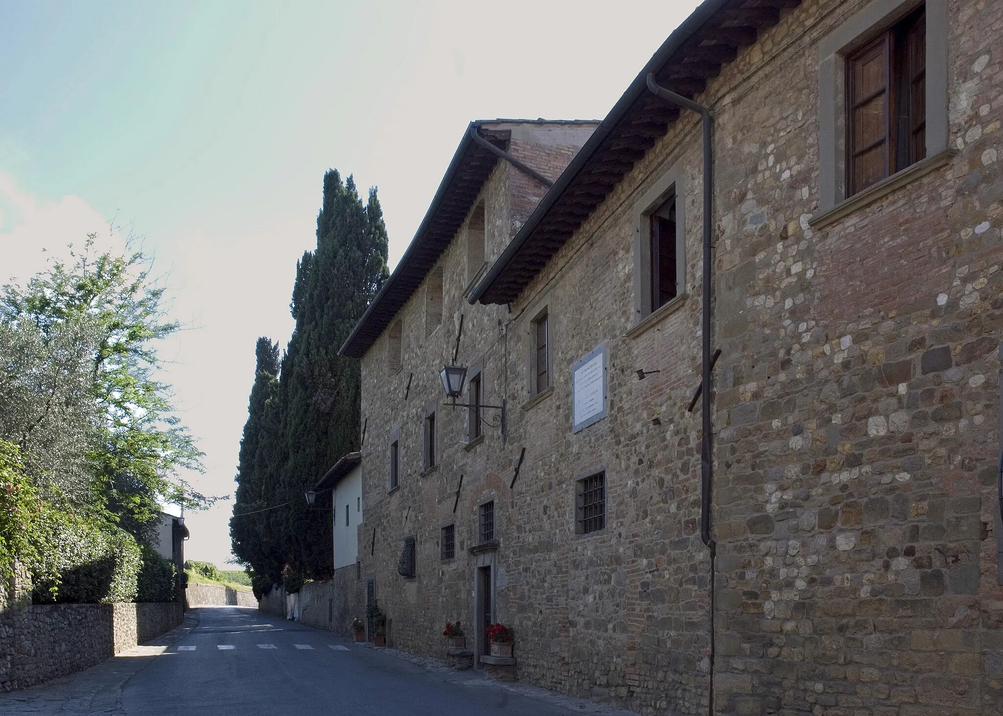 Photo showing: Casa di Niccolò Machiavelli (l'Albergaccio) a San Casciano in val di Pesa.