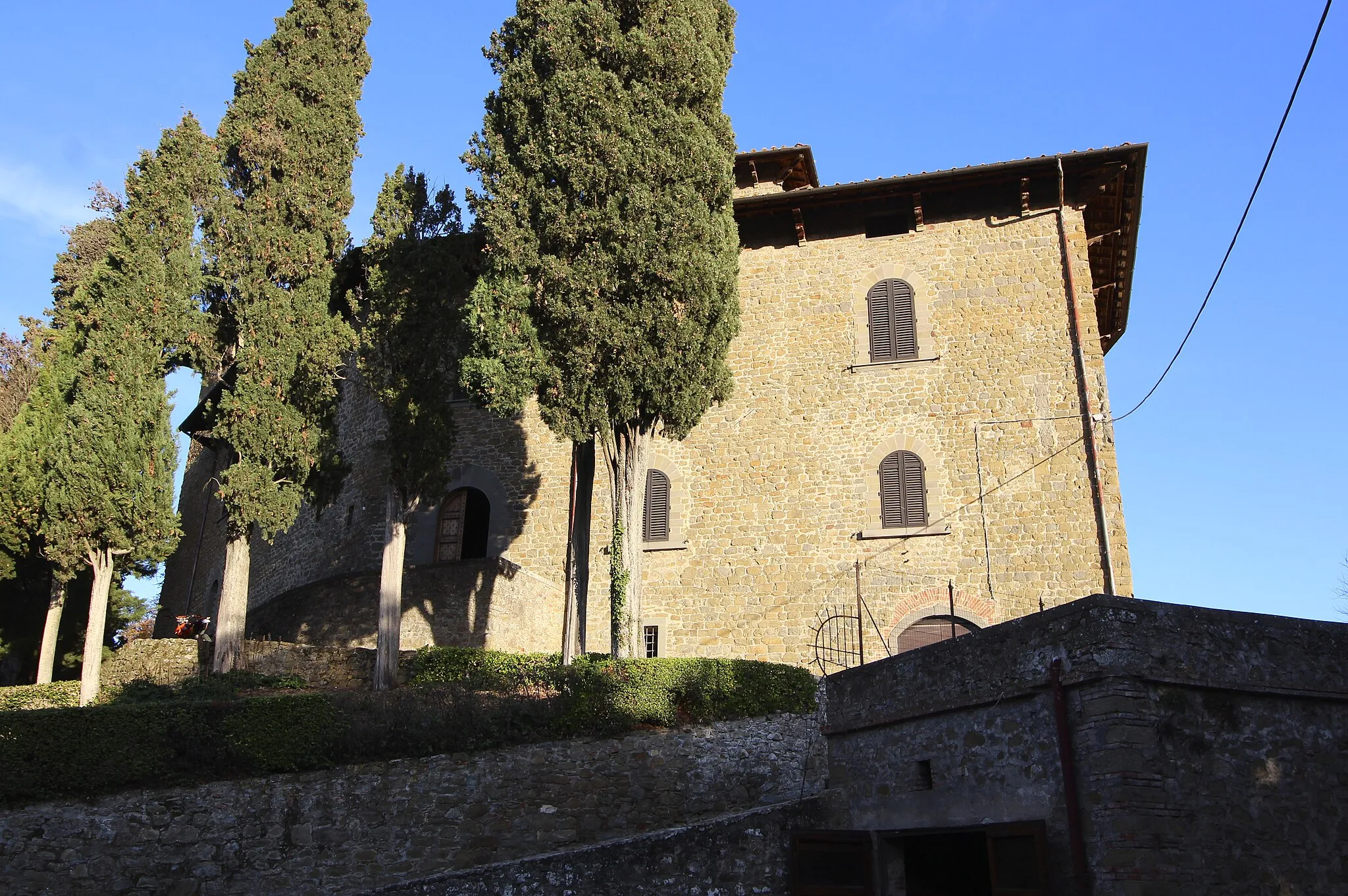 Photo showing: Cassero, Montegonzi, hamlet of Cavriglia , Province of Arezzo, Tuscany, Italy