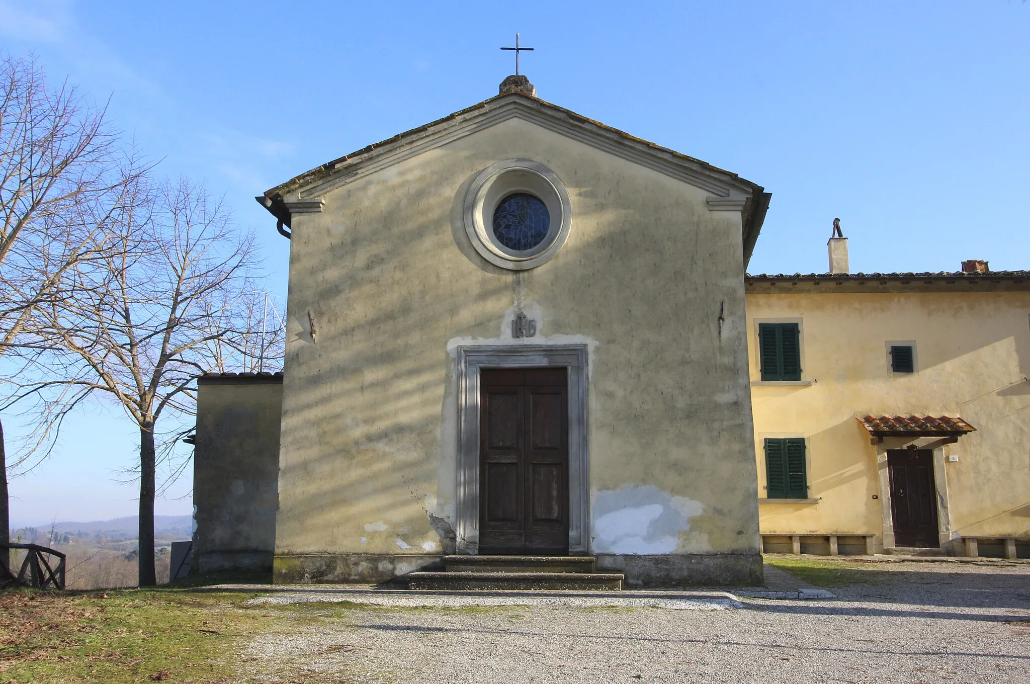 Photo showing: Church Santi Tiburzio e Susanna, Perelli, hamlet of Bucine, Province of Arezzo, Tuscany, Italy