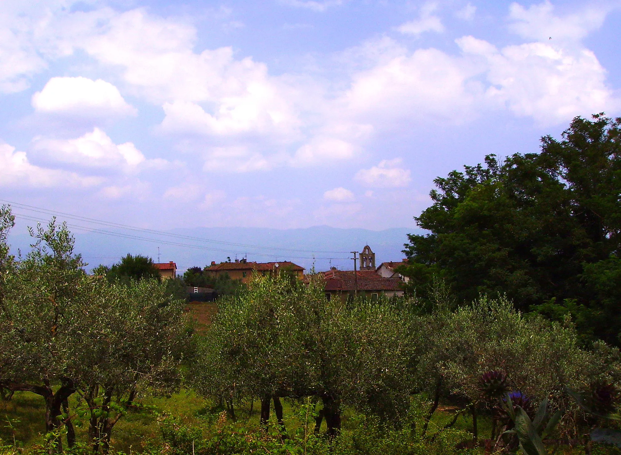 Photo showing: Panorama of Rendola