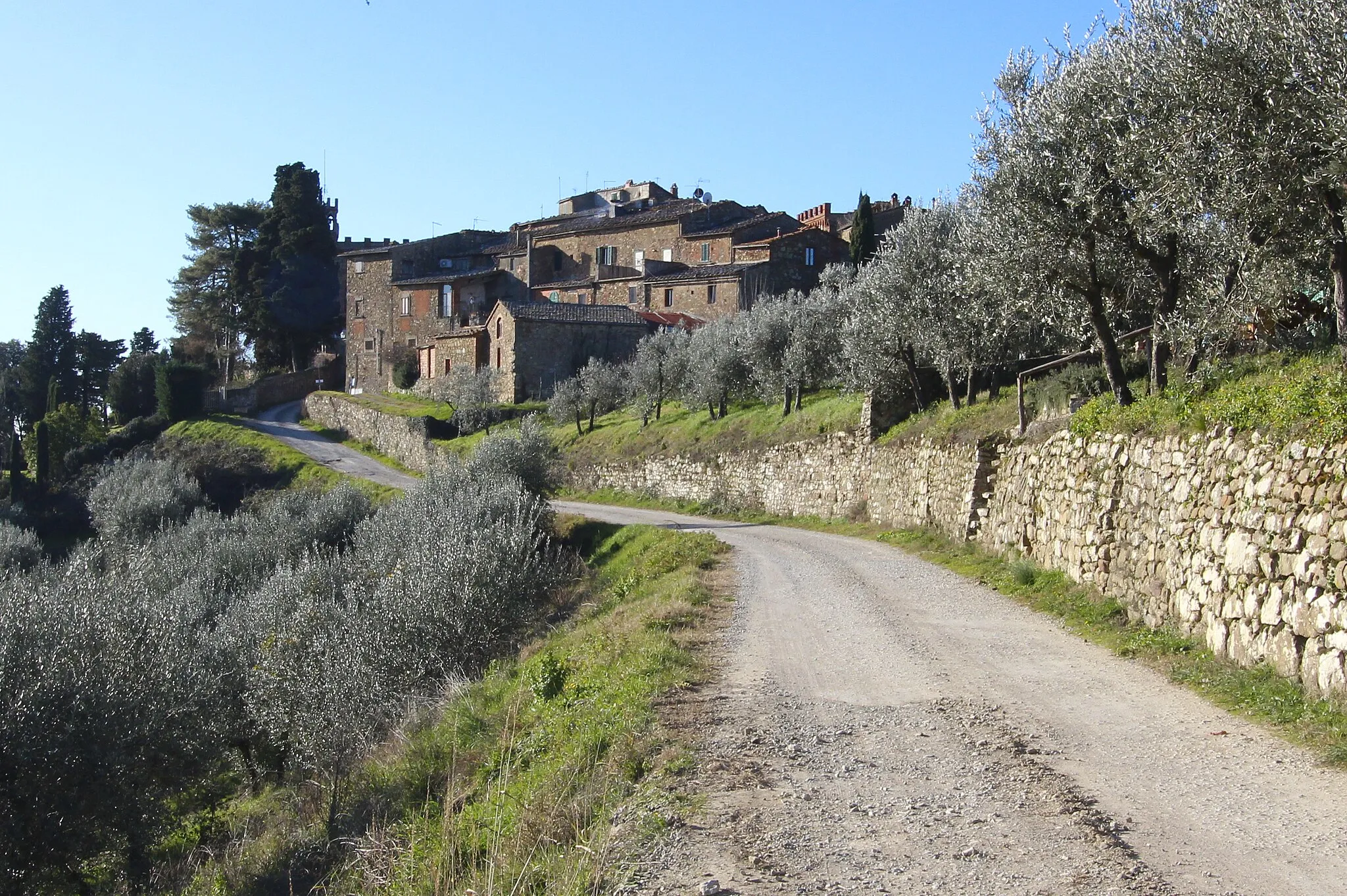 Photo showing: Montebenichi, hamlet of Bucine, Province of Arezzo, Tuscany, Italy