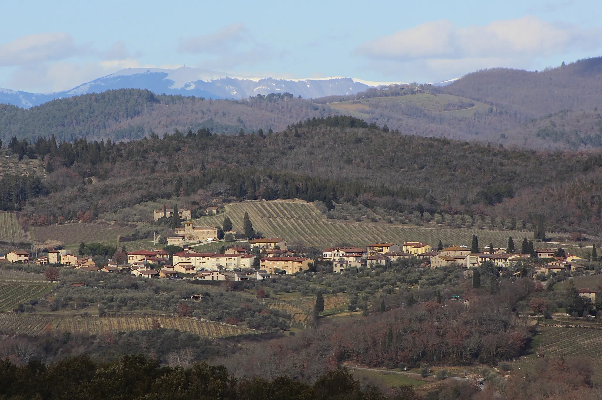 Photo showing: Monti, (Monti in Chianti, San Marcellino in Avane) hamlet of Gaiole in Chianti, Province of Siena, Tuscany, Italy