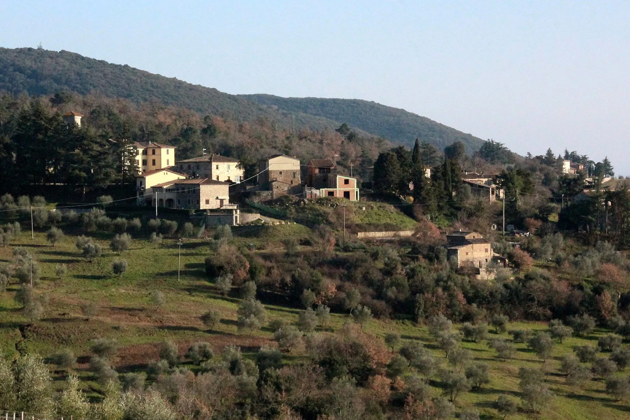 Photo showing: San Regolo, hamlet of Gaiole in Chianti, Province of Siena, Tuscany, Italy