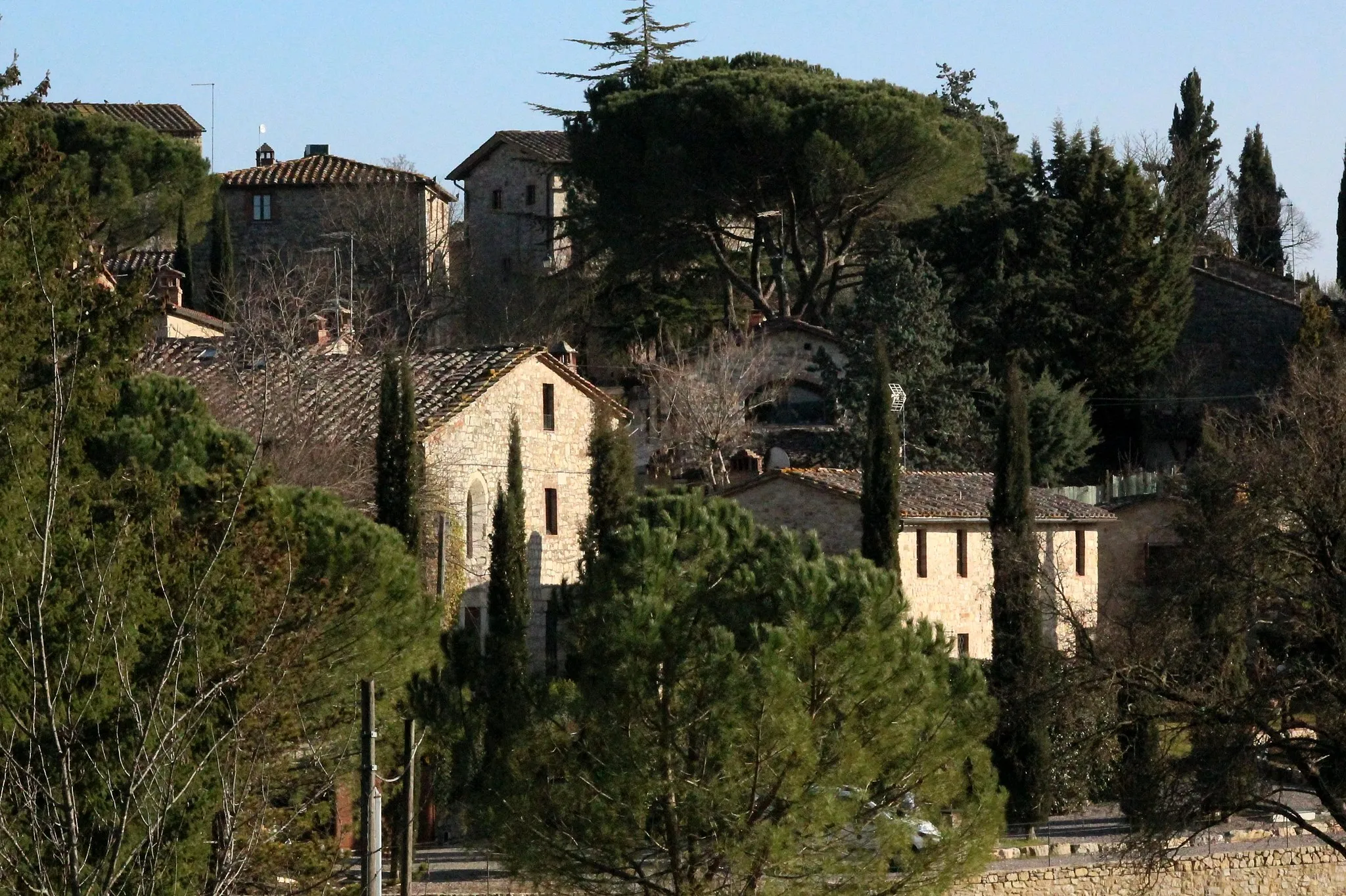 Photo showing: San Sano, hamlet of Gaiole in Chianti, Province of Siena, Tuscany, Italy