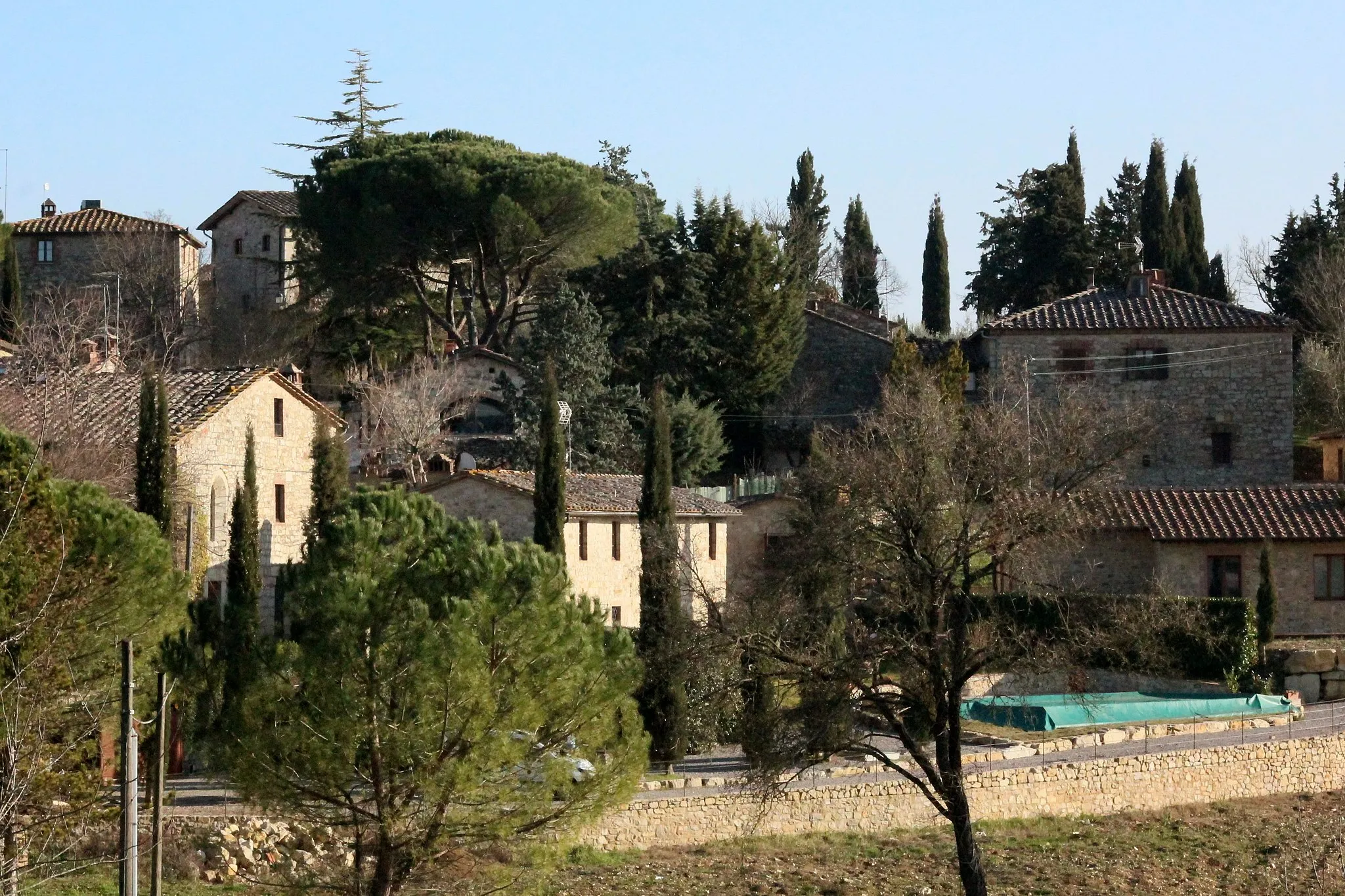 Photo showing: San Sano, hamlet of Gaiole in Chianti, Province of Siena, Tuscany, Italy