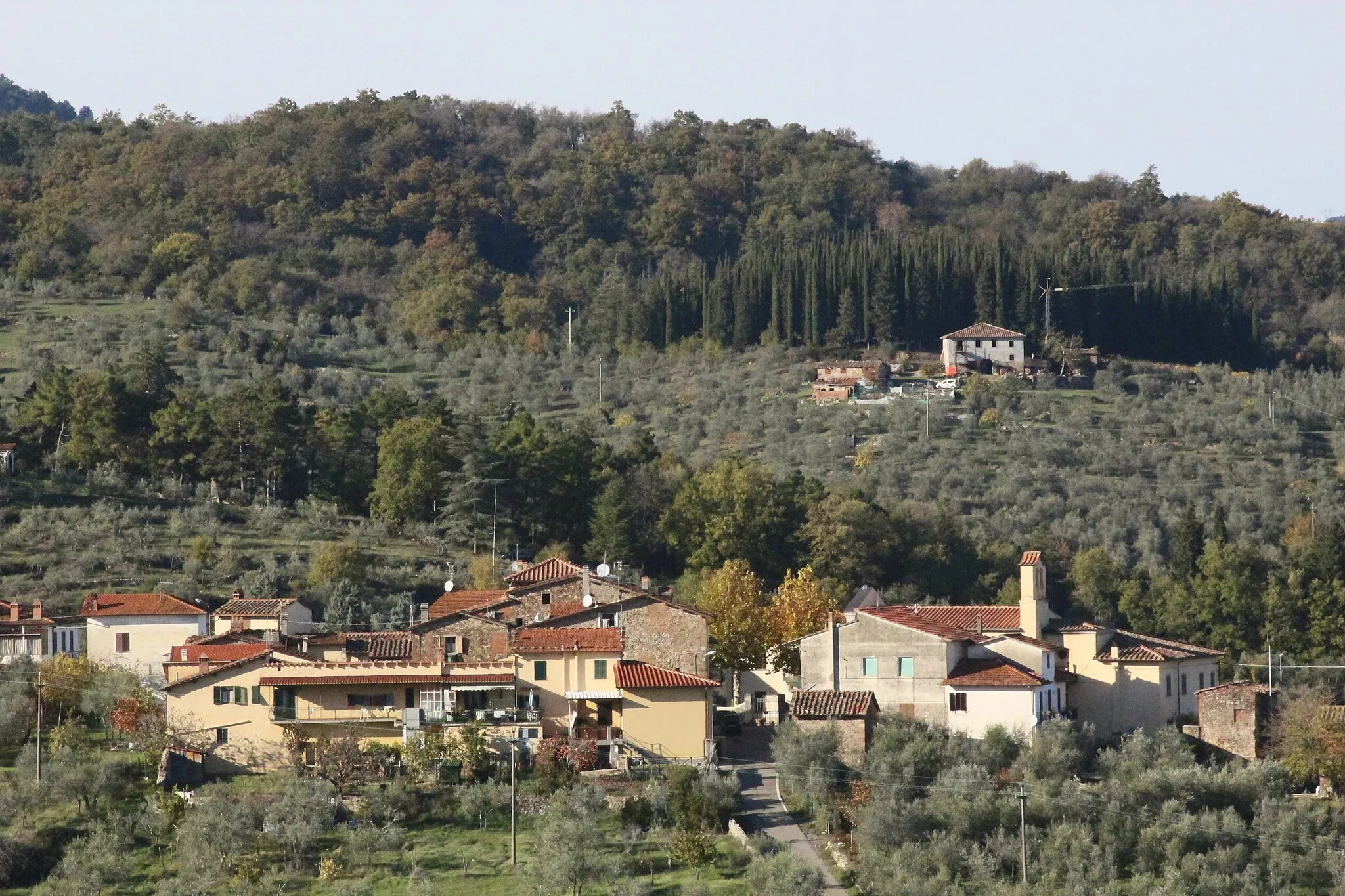 Photo showing: Massa dei Sabbioni, hamlet of Cavriglia, Province of Arezzo, Tuscany, Italy