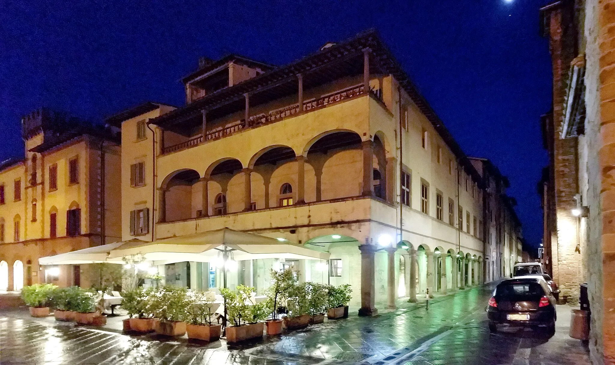 Photo showing: Il Palazzaccio (detto anche Palazzo Salviati) - San Giovanni Valdarno
