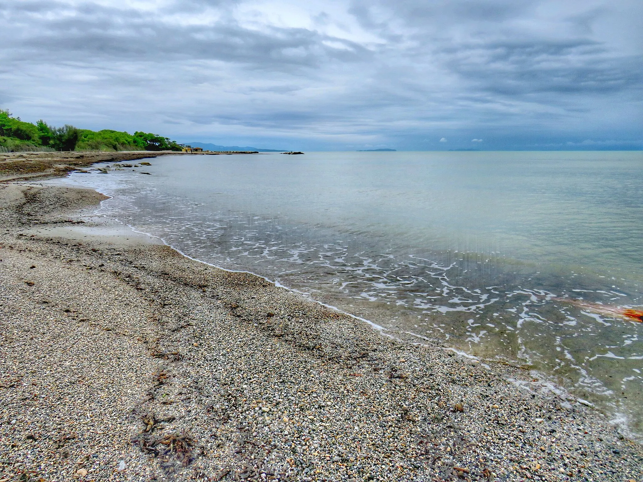 Photo showing: Shades of blue from the Tyrrhenian Sea