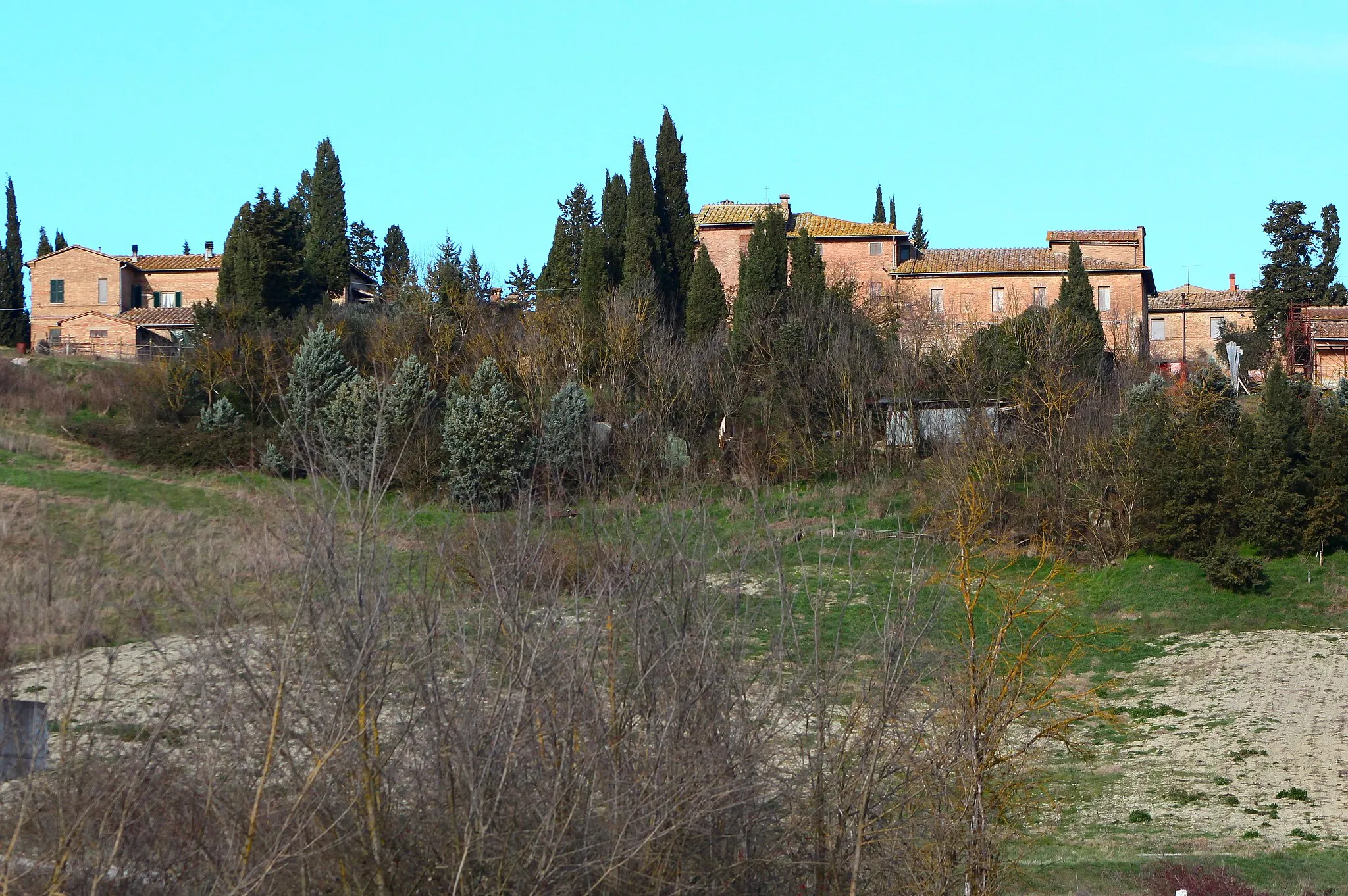 Photo showing: Colle Malamerenda, hamlet of Siena, Tuscany, Italy