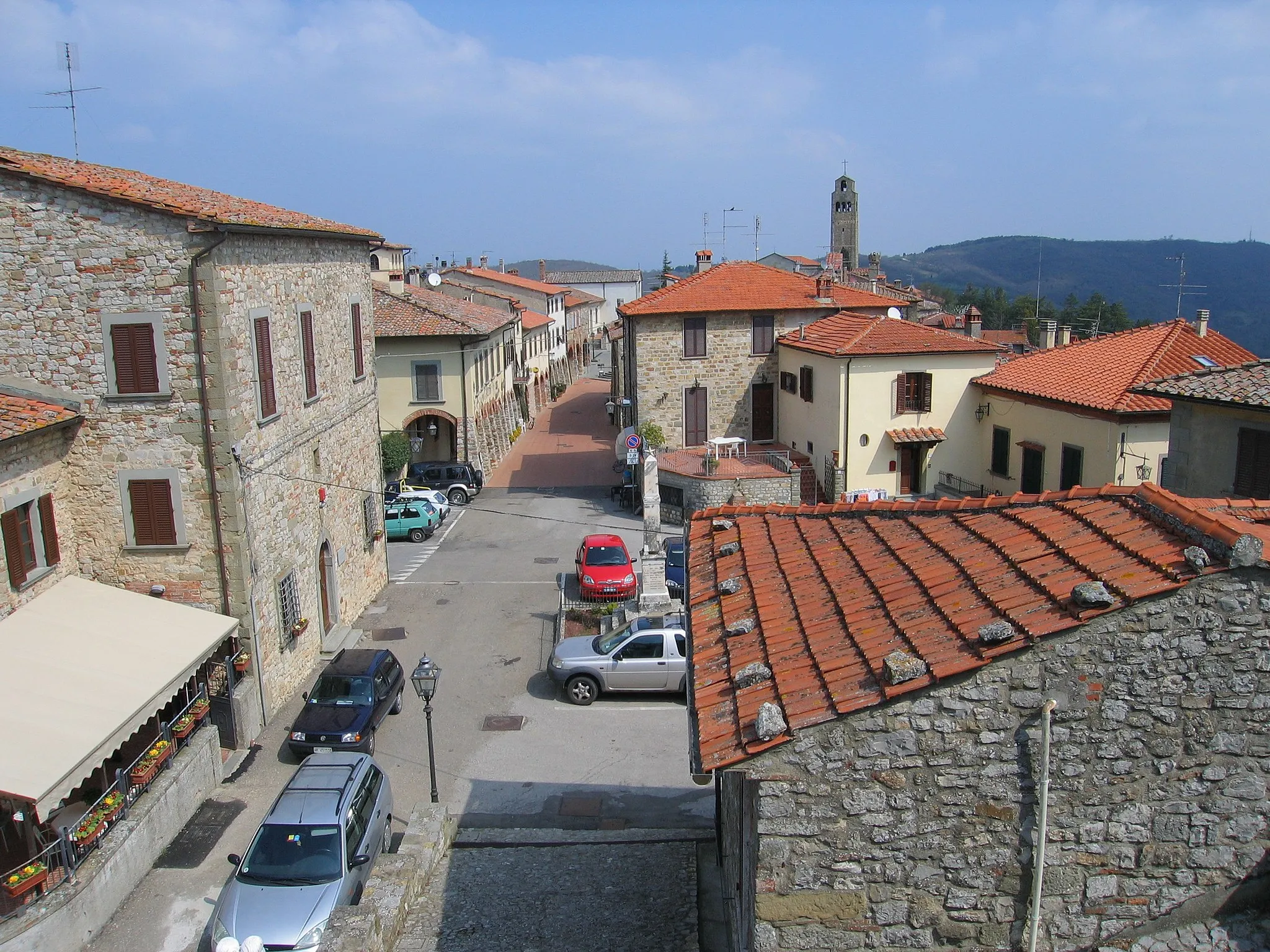 Photo showing: Civitella di Val di Chiana taken from the castle.