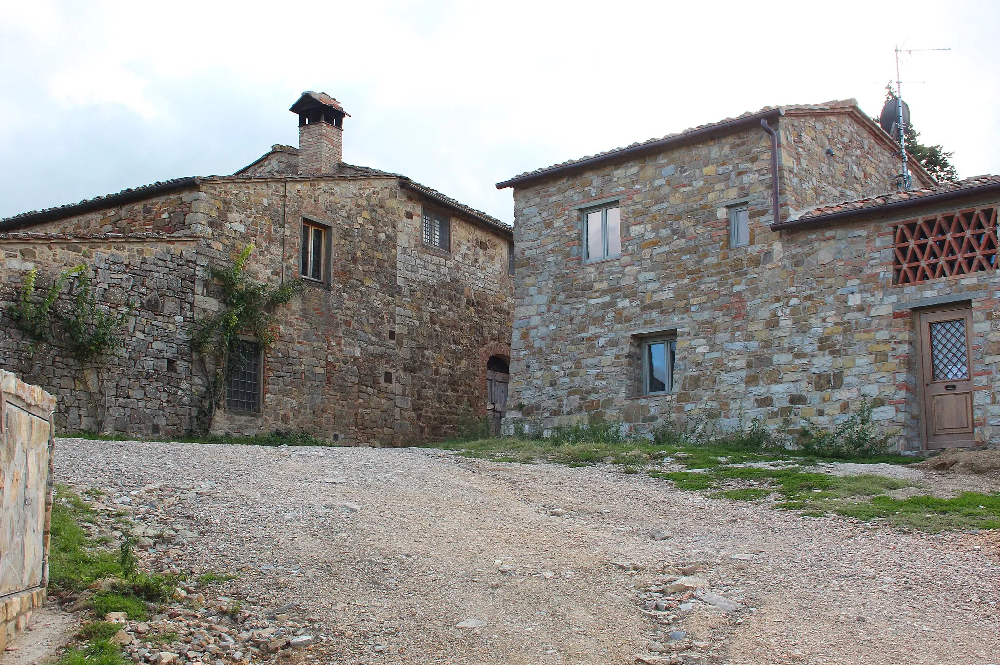 Photo showing: Poggio al Vento, village near Badia a Passignano, municipality of Barberino Tavarnelle, Tuscany, Italy