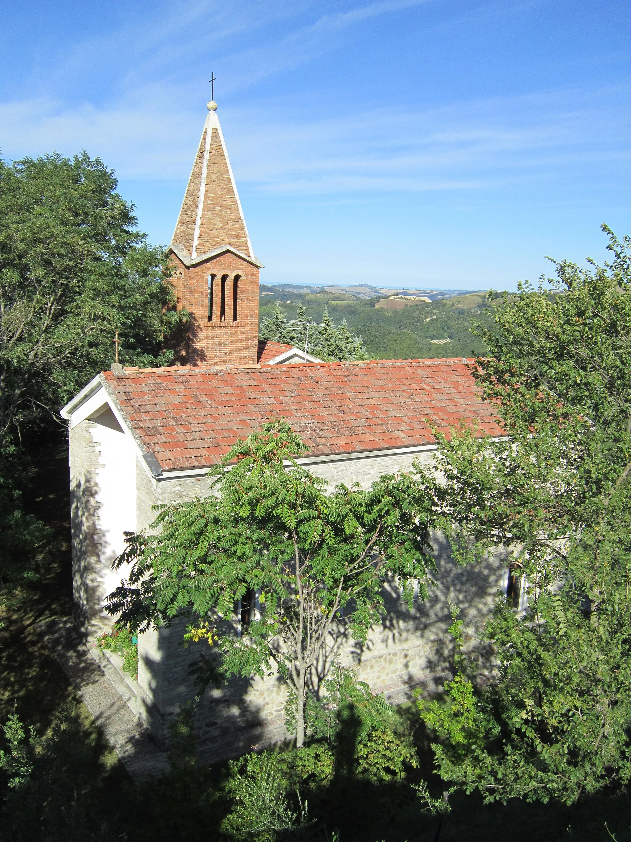 Photo showing: Chiesa di Calboli, foto propria