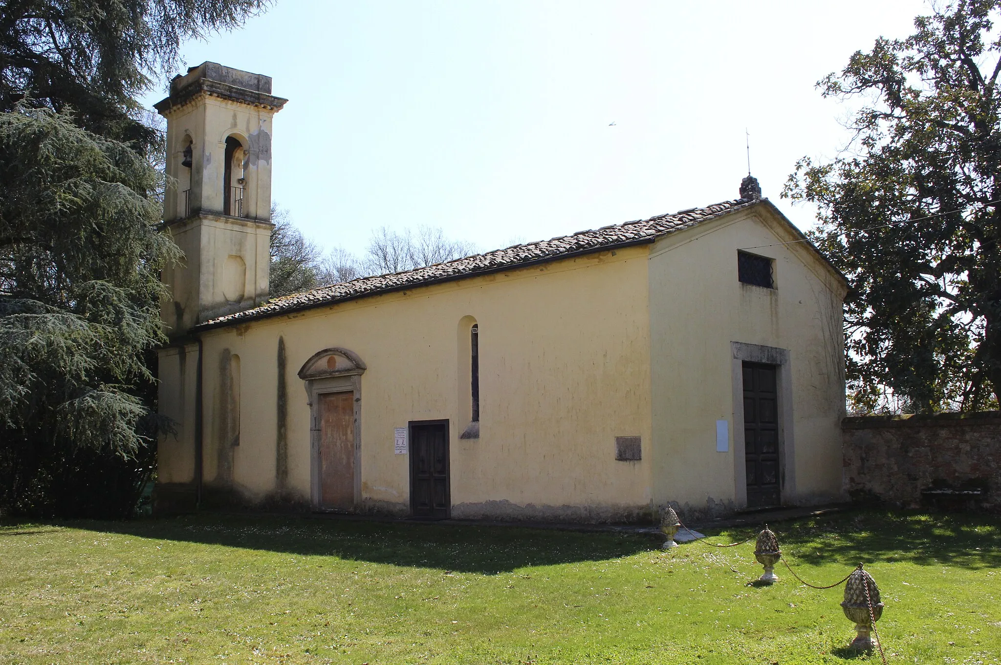 Photo showing: Church Santa Cristina a Pianore, Tavolaia, hamlet of Santa Maria a Monte, Province of Pisa, Tuscany, Italy