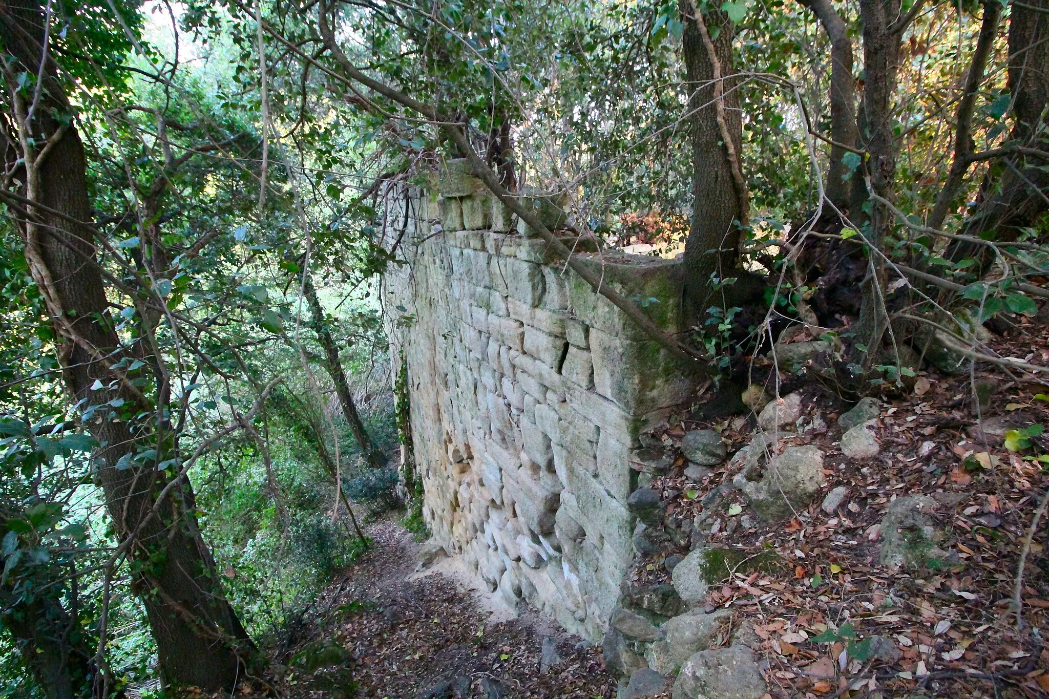 Photo showing: San Salvatore a Giugnano, church and abbey ruin in the territory of Roccastrada, Province of Grosseto, Tuscany, Italy