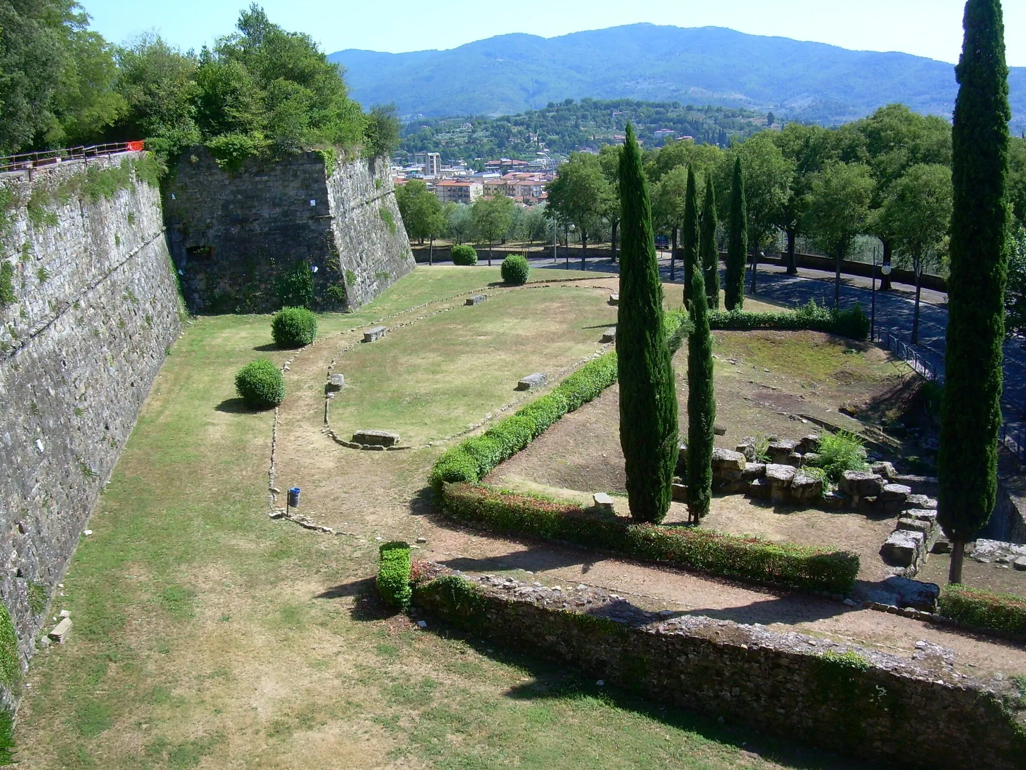 Photo showing: Castle Fortezza Medicea, Arezzo, Province of Arezzo, Tuscany, Italy