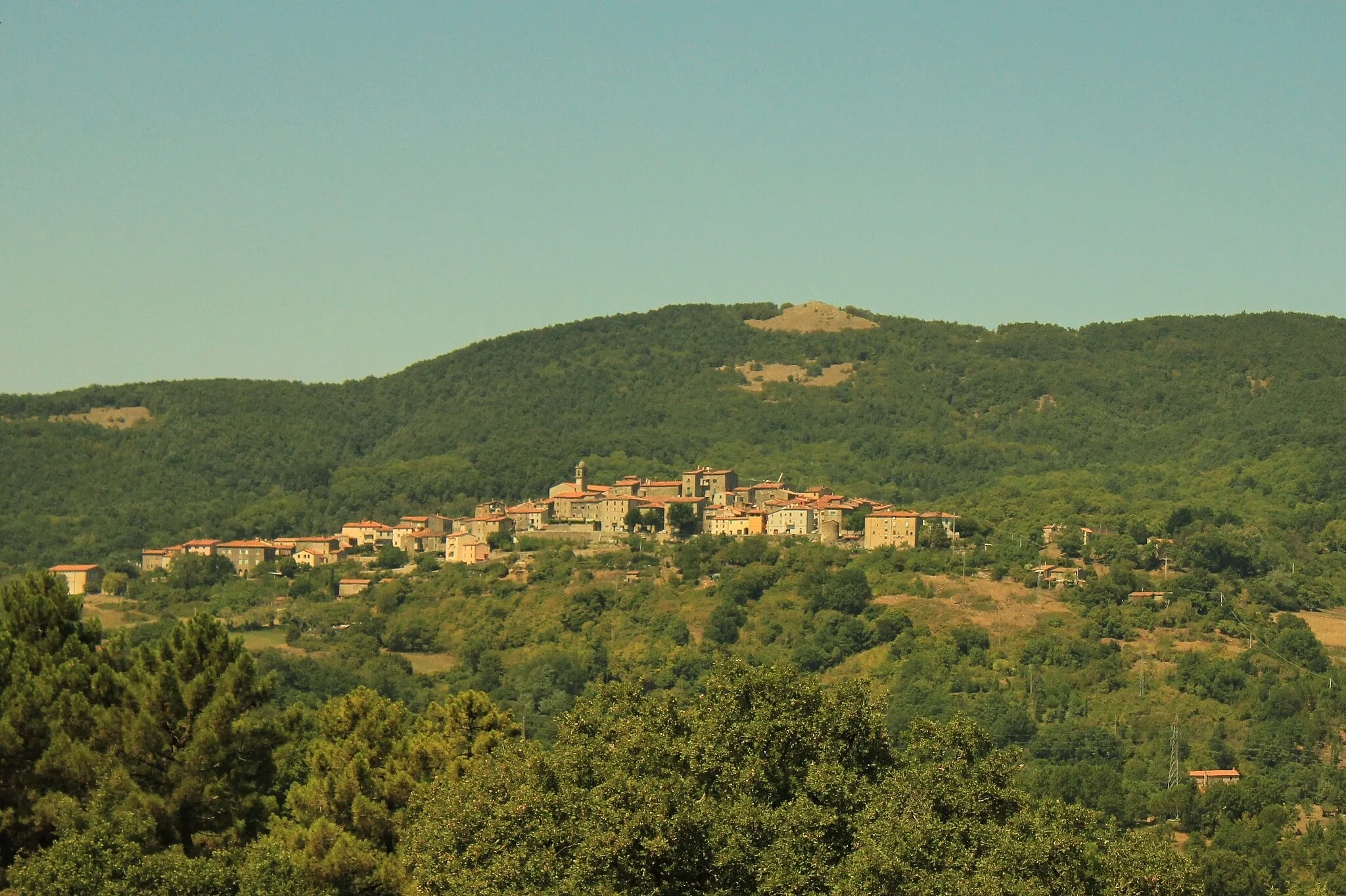 Photo showing: View of Prata, province of Grosseto, Tuscany