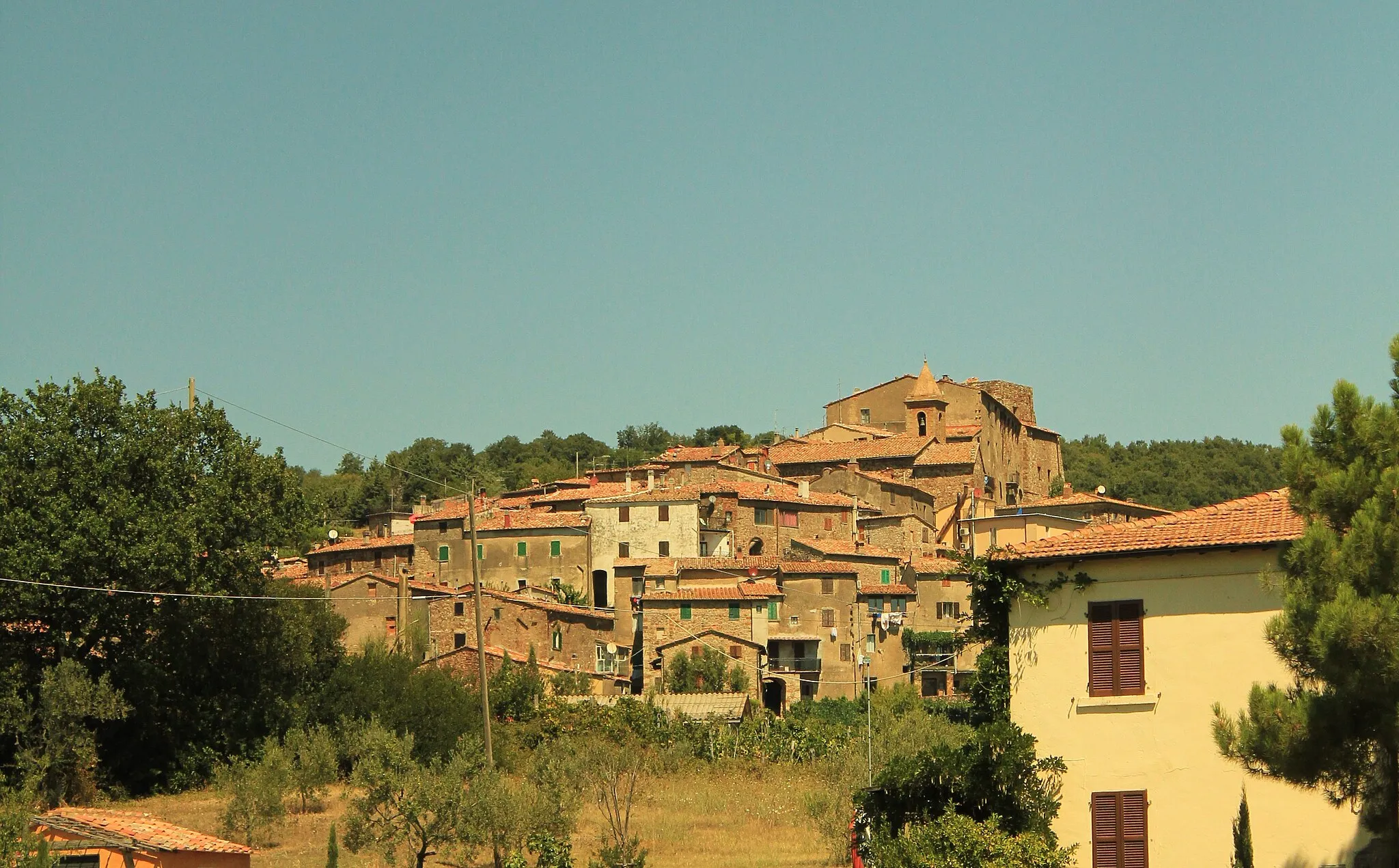 Photo showing: View of Tatti, province of Grosseto, Tuscany