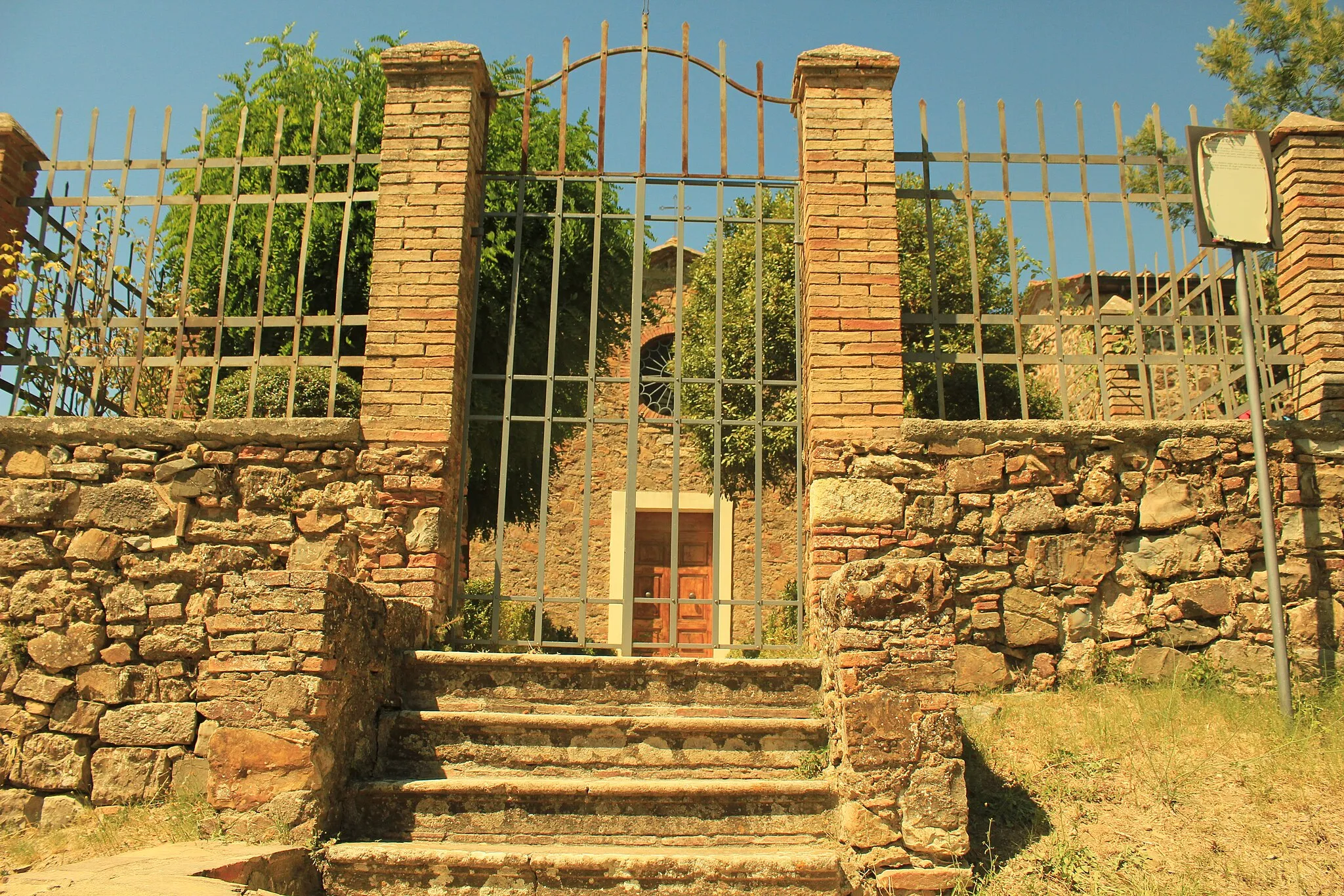 Photo showing: Church of Santissima Annunziata, Tatti, Grosseto.