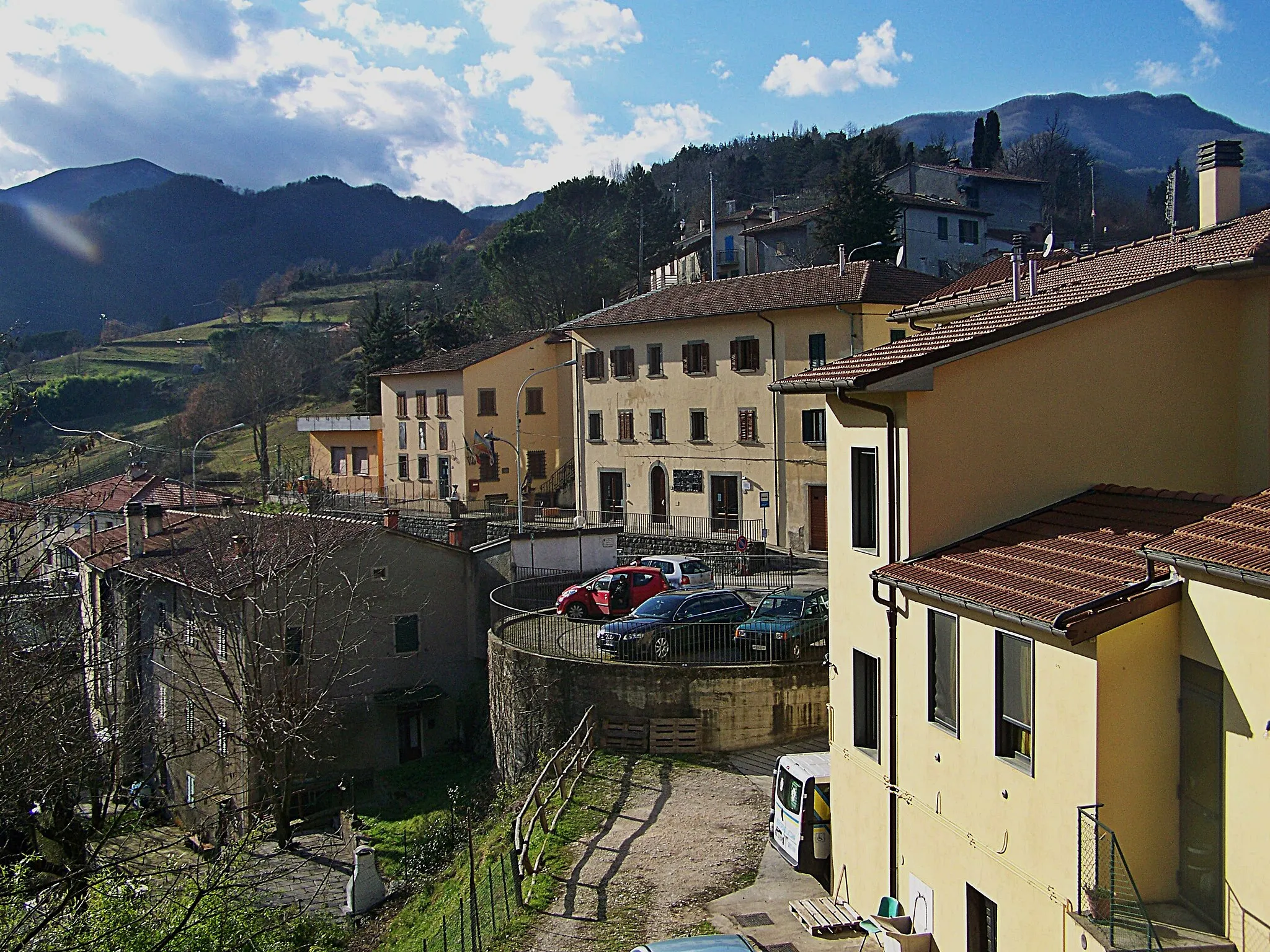 Photo showing: a view of the village