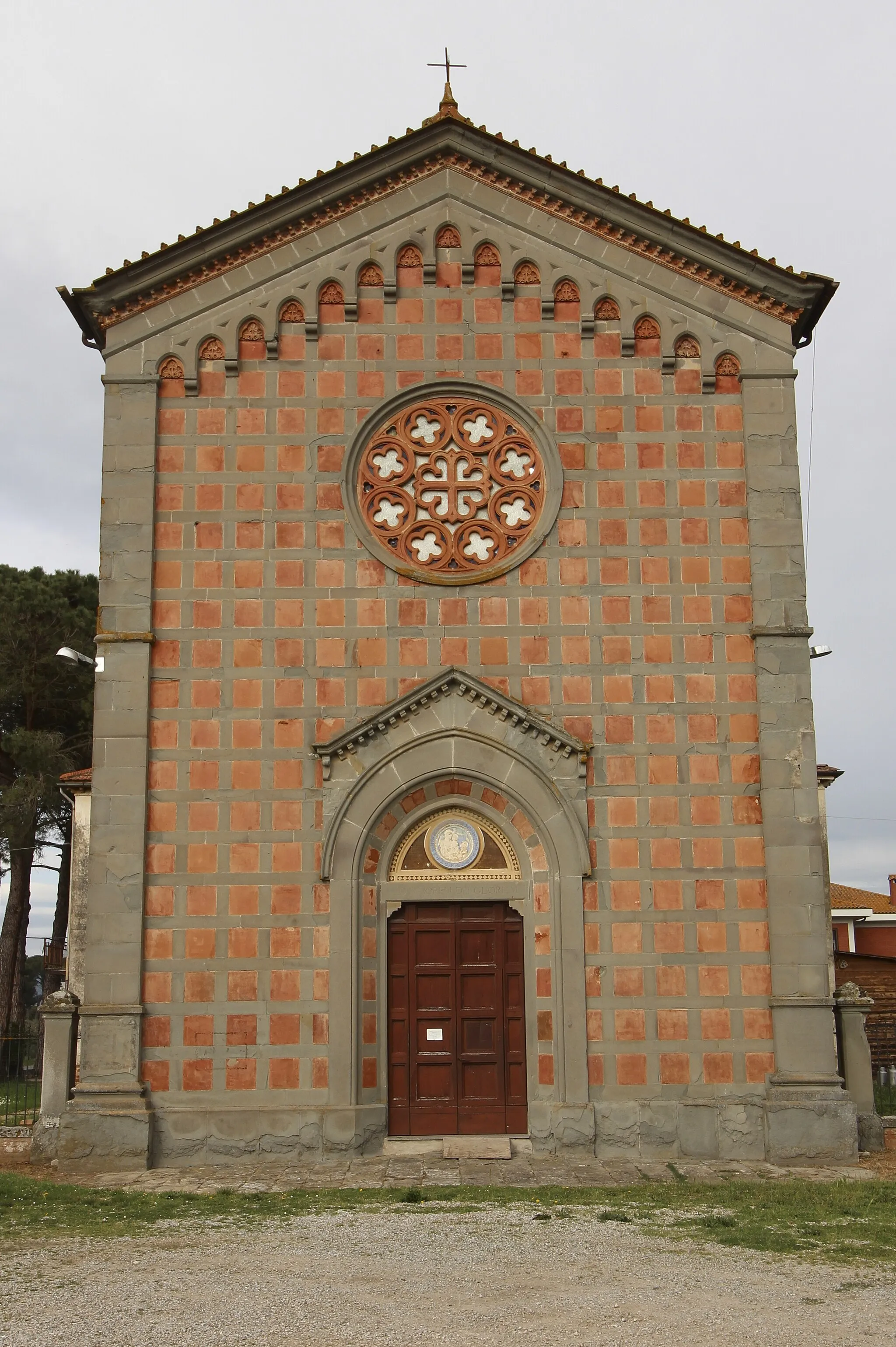 Photo showing: Church San Giovanni Battista, Ferretto, Castiglione del Lago, Province of Perugia, Umbria, Italy