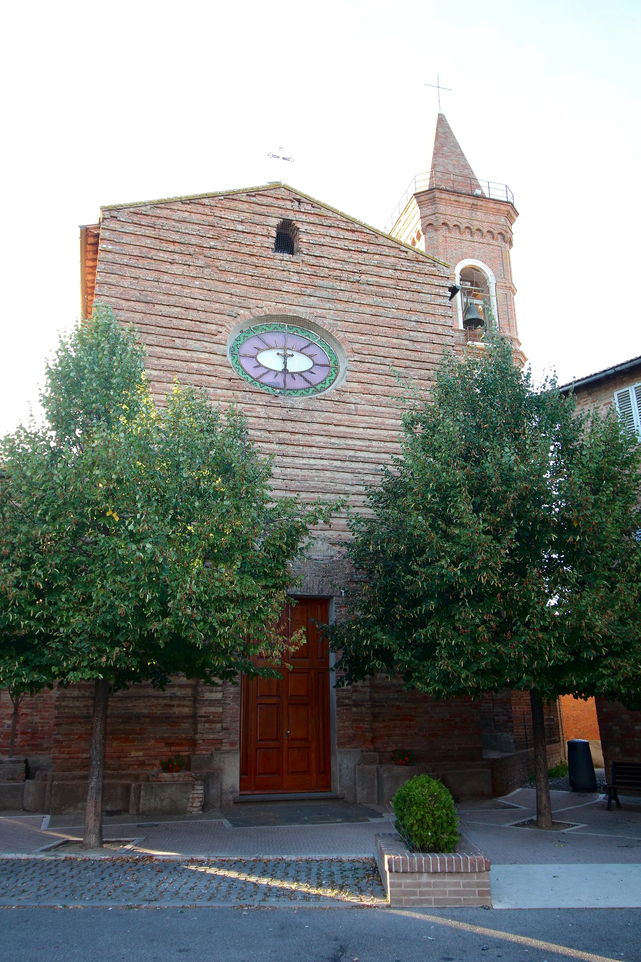 Photo showing: Church San Lorenzo, Gioiella, hamlet of Castiglione del Lago, Province of Perugia, Umbria, Italy