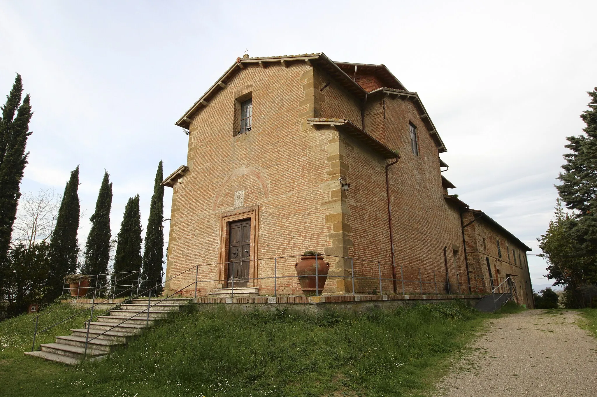 Photo showing: Church Sant'Ansano, Petrignano (Petrignano del Lago), hamlet of Castiglione del Lago, Province of Perugia, Umbria, Italy
