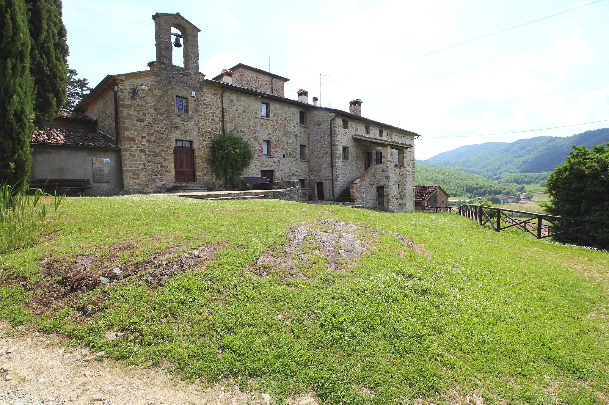 Photo showing: San Pietro a Monte, hamlet of Città di Castello, Province of Perugia, Umbria, Italy