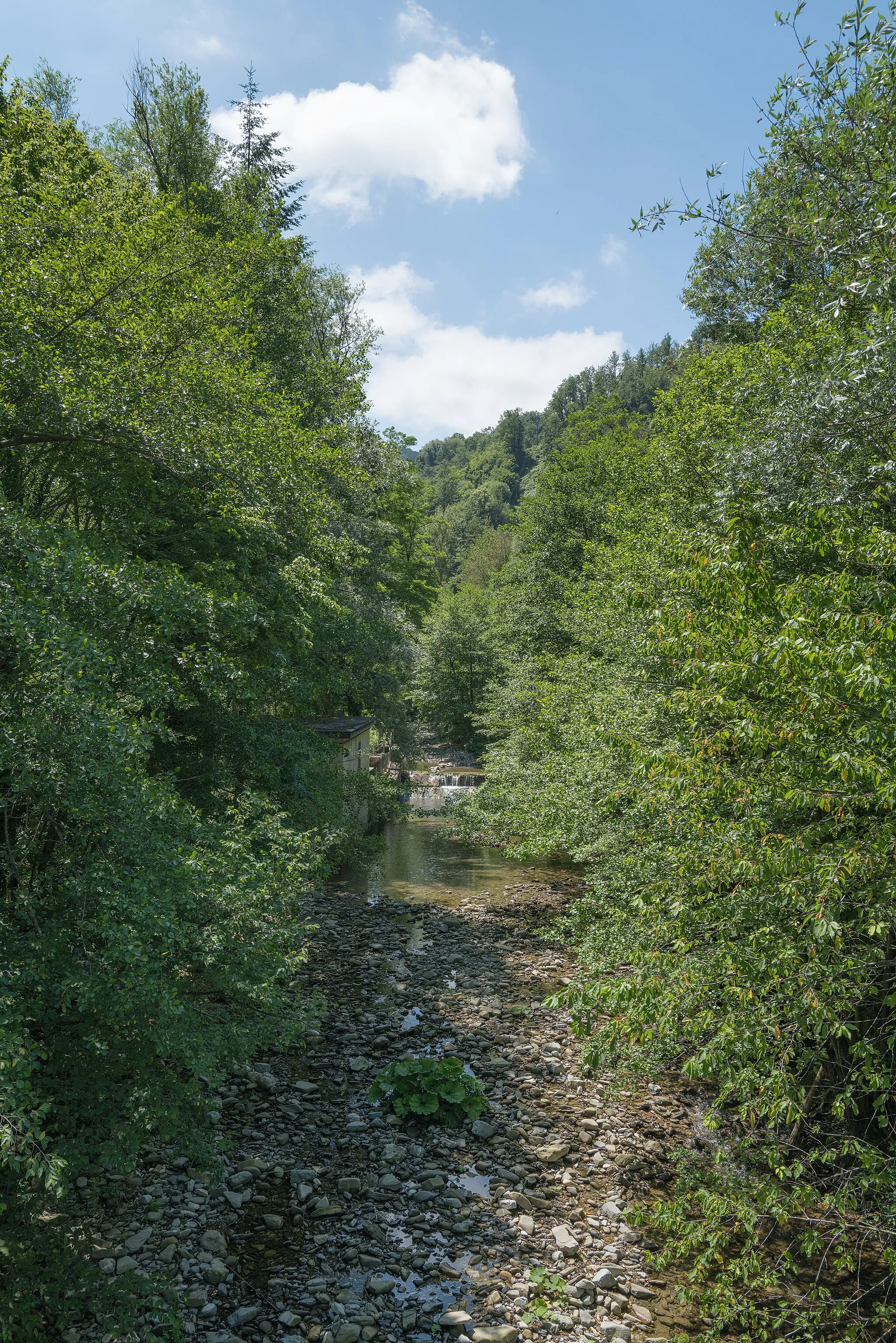 Photo showing: Torrente Gambellato - Roncobilaccio, Castiglione dei Pepoli, Bologna