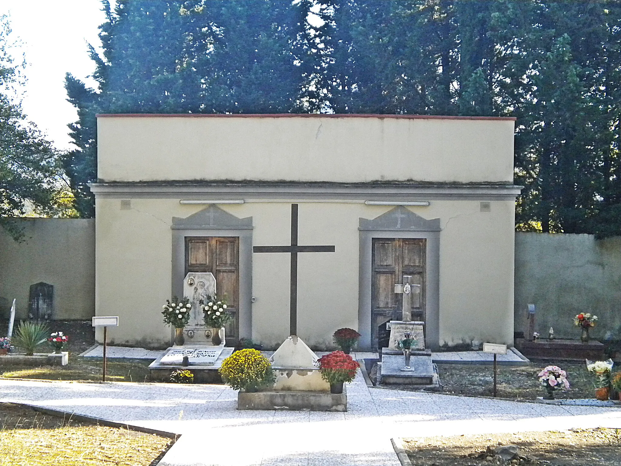 Photo showing: Casaglia cemetery